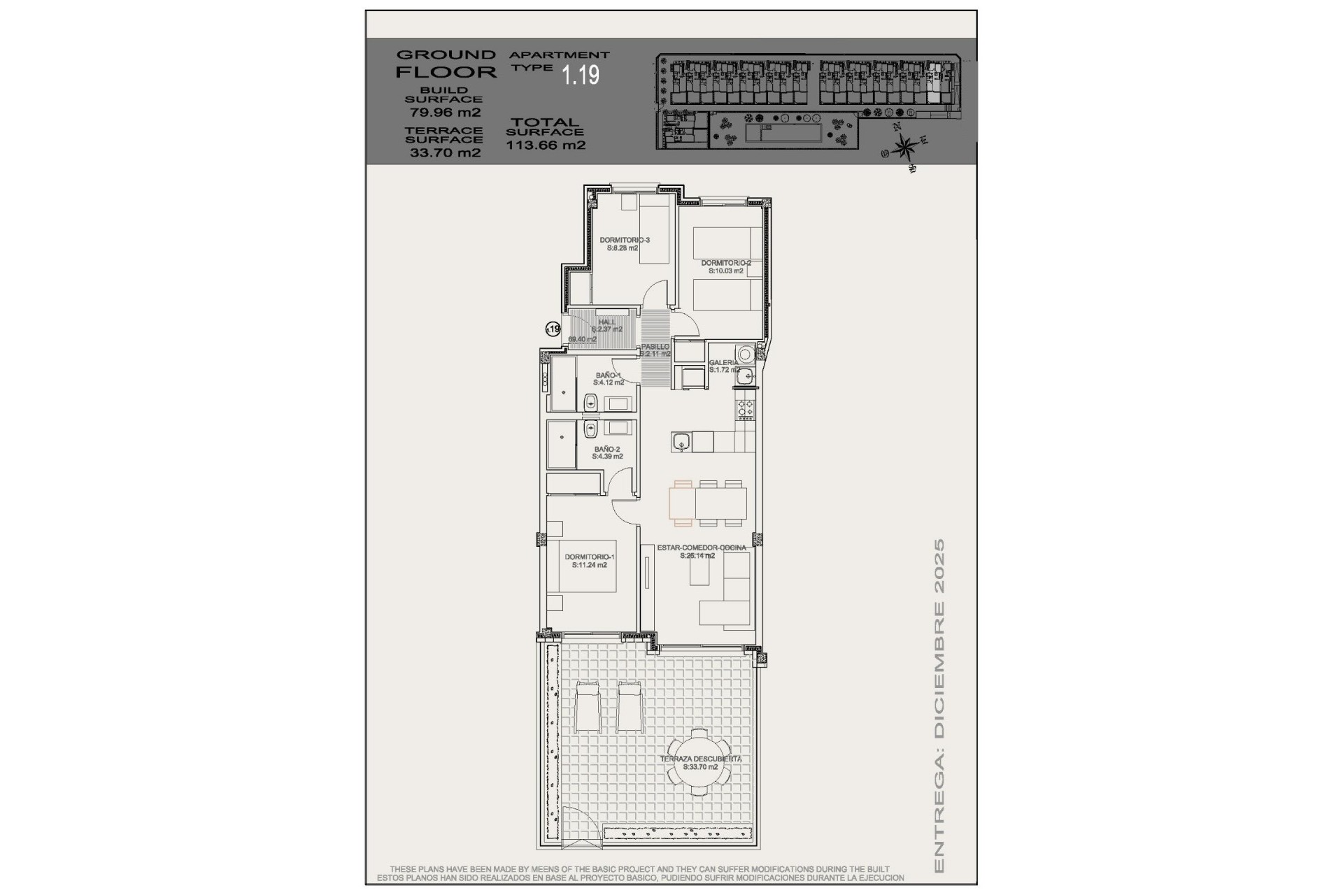 Nybygg - Bungalow -
Torrevieja - Altos del Sol