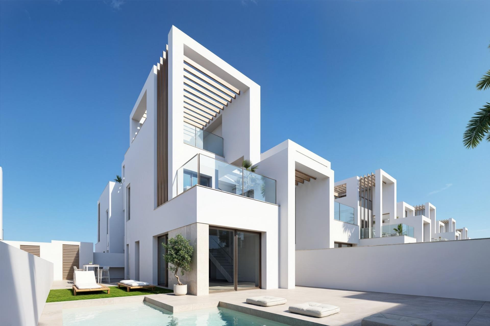 Nybygg - Quad House -
Los Alcazares - Serena Golf