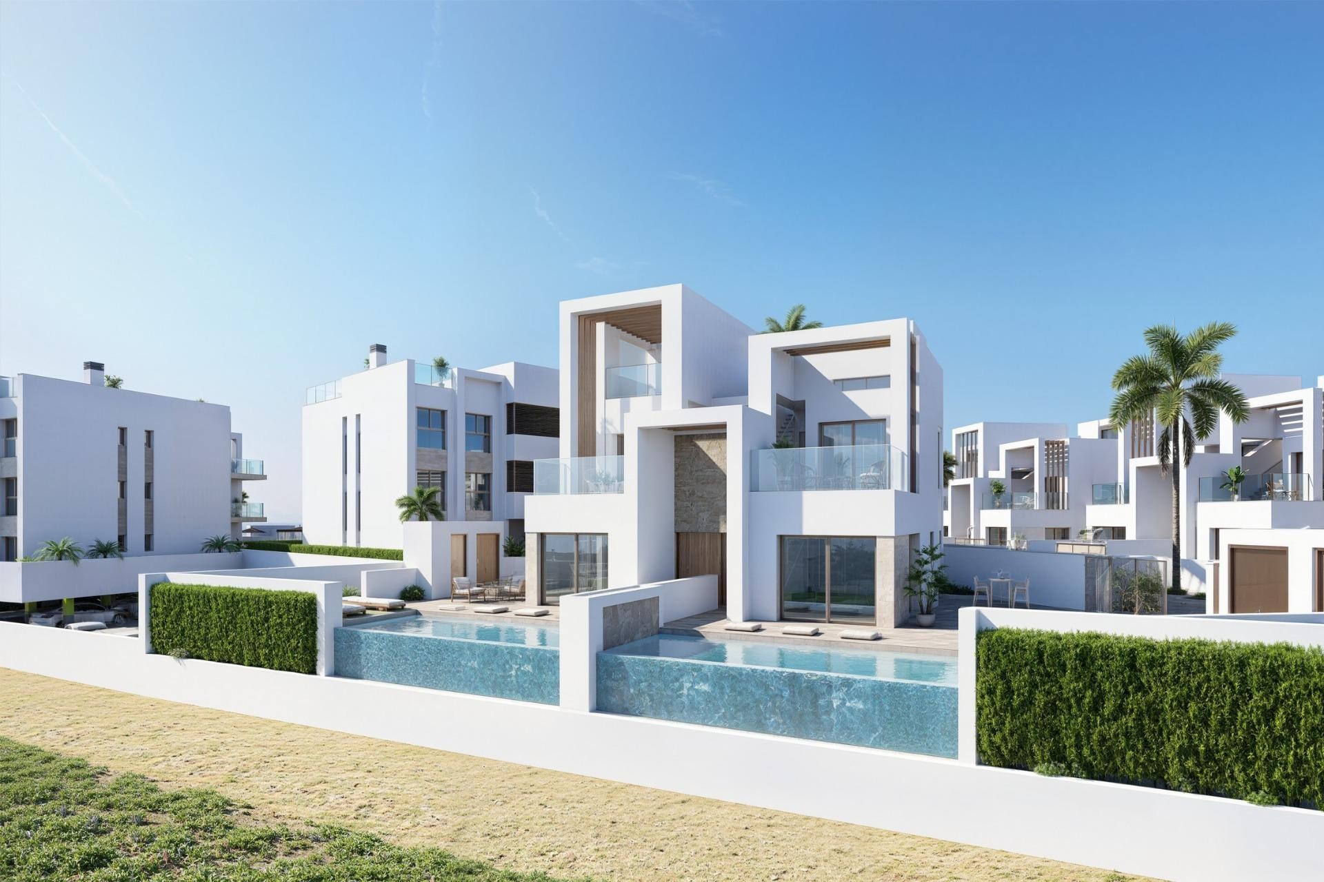 Nybygg - Quad House -
Los Alcazares - Serena Golf