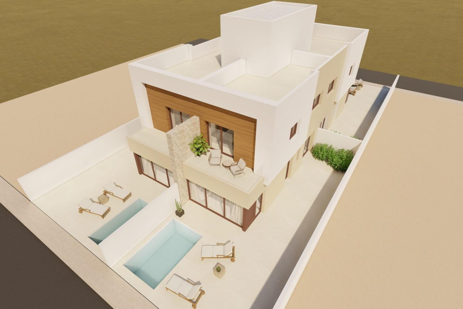 Nybygg - Quad House -
San Javier - pueblo