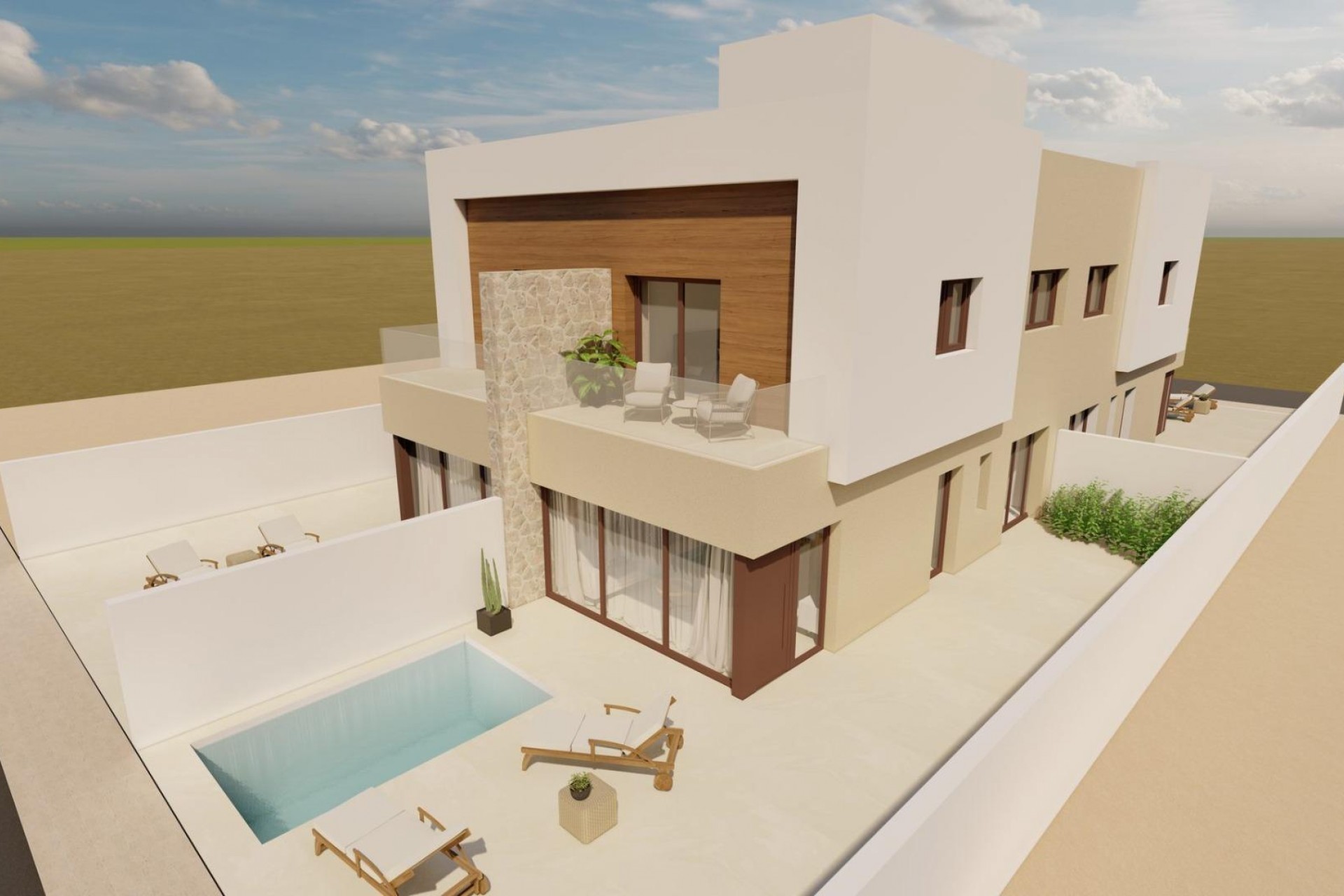 Nybygg - Quad House -
San Javier - pueblo