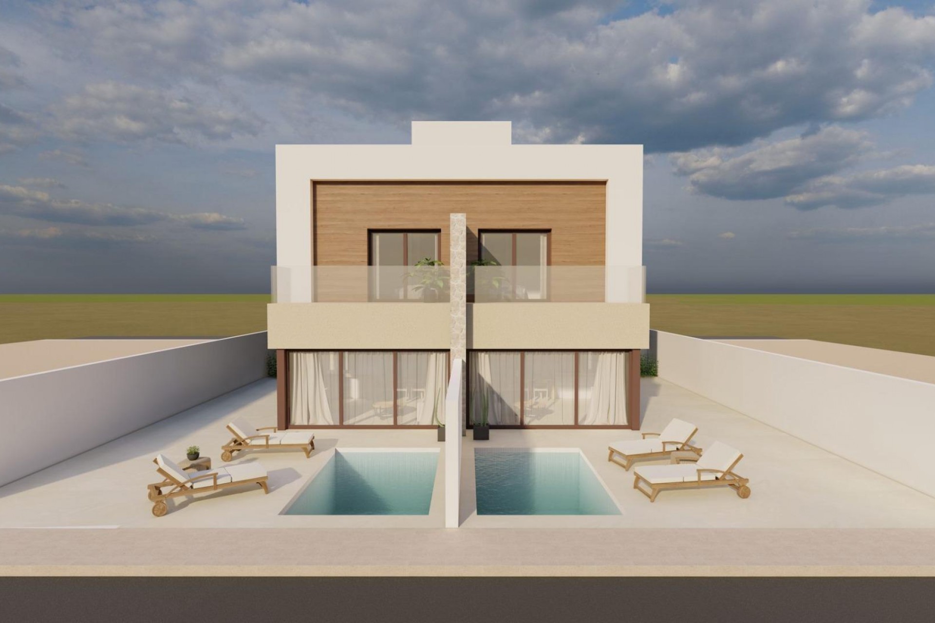 Nybygg - Quad House -
San Javier - pueblo