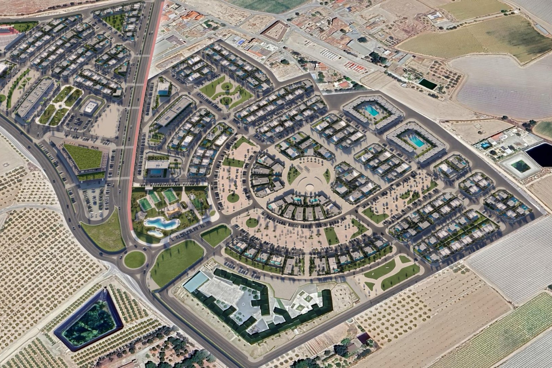 Nybygg - Quad House -
Torre Pacheco - El Alba