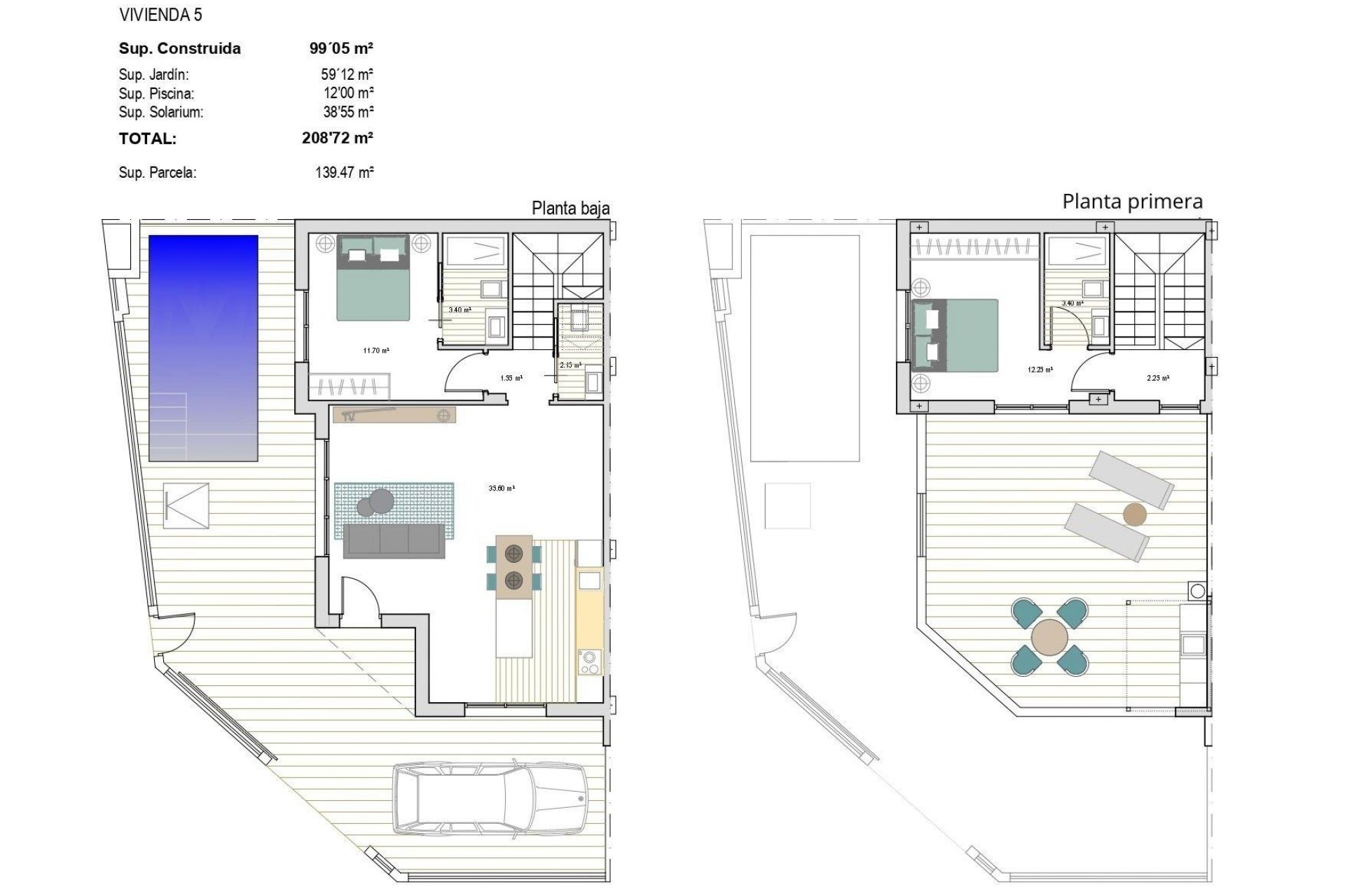 Nybygg - Quad House -
Torre Pacheco - El Alba