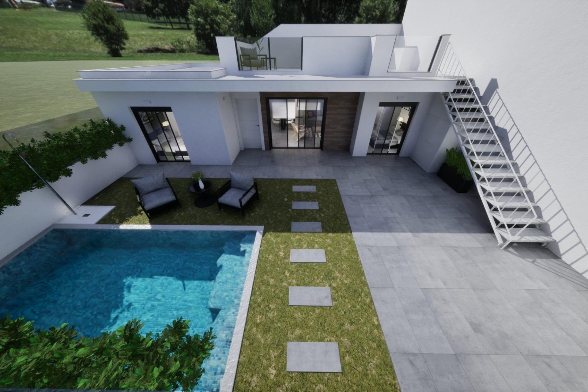 Nybygg - Quad House -
Torre Pacheco - pueblo