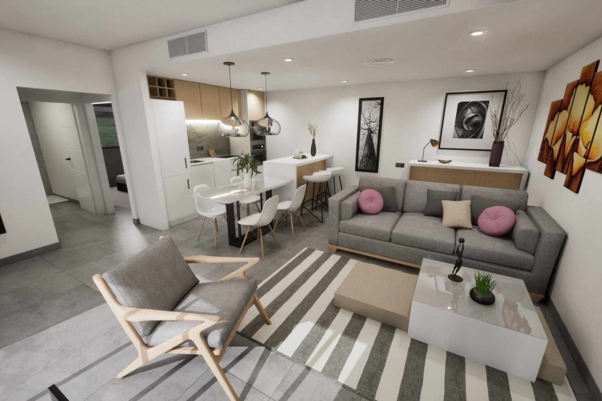 Nybygg - Quad House -
Torre Pacheco - pueblo