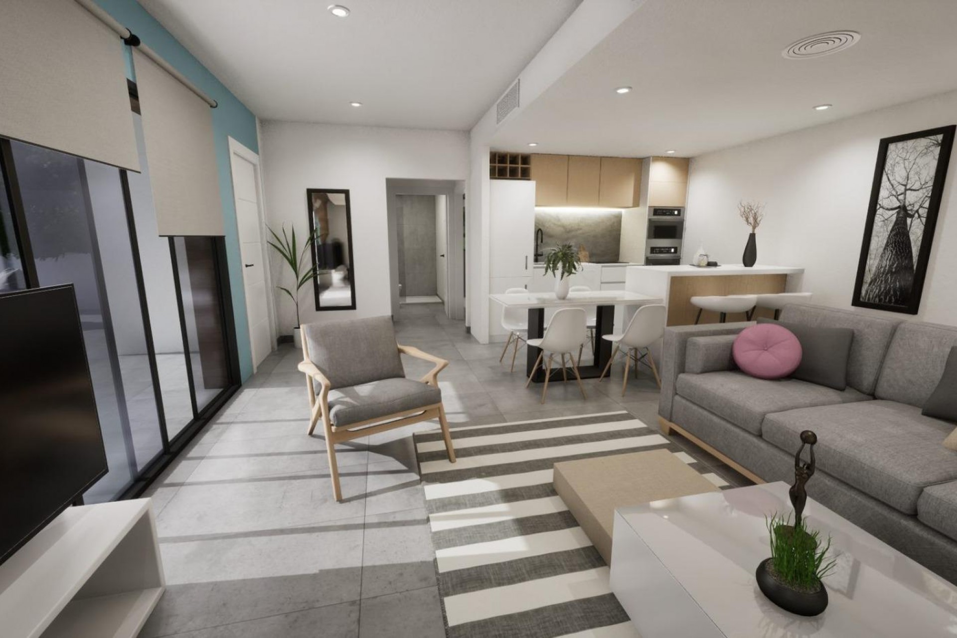 Nybygg - Quad House -
Torre Pacheco - pueblo