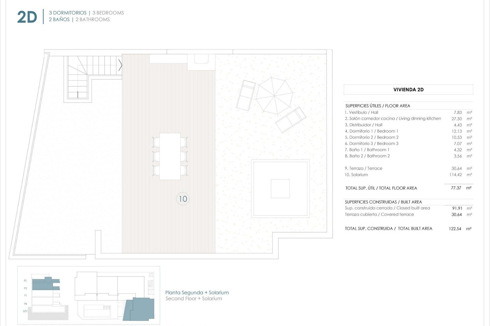 Nybygg - Toppleilighet -
Benijofar - Pueblo