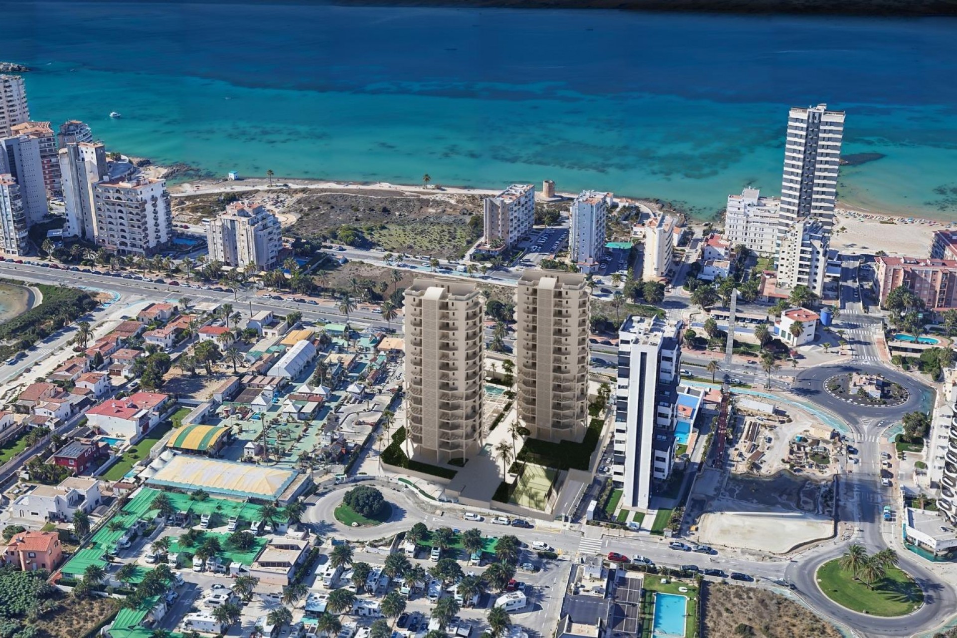 Nybygg - Toppleilighet -
Calpe - Playa Arenal