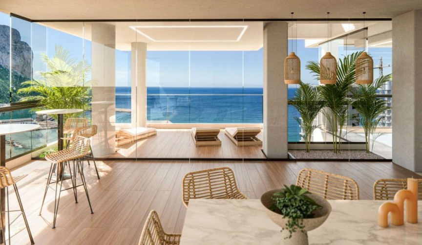 Nybygg - Toppleilighet -
Calpe - Playa del Bol