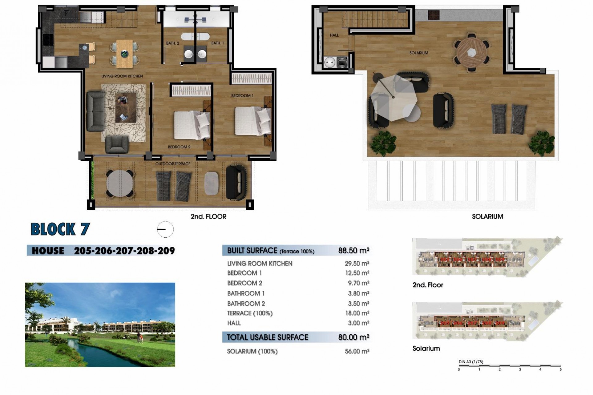 Nybygg - Toppleilighet -
Los Alcazares - La Serena Golf