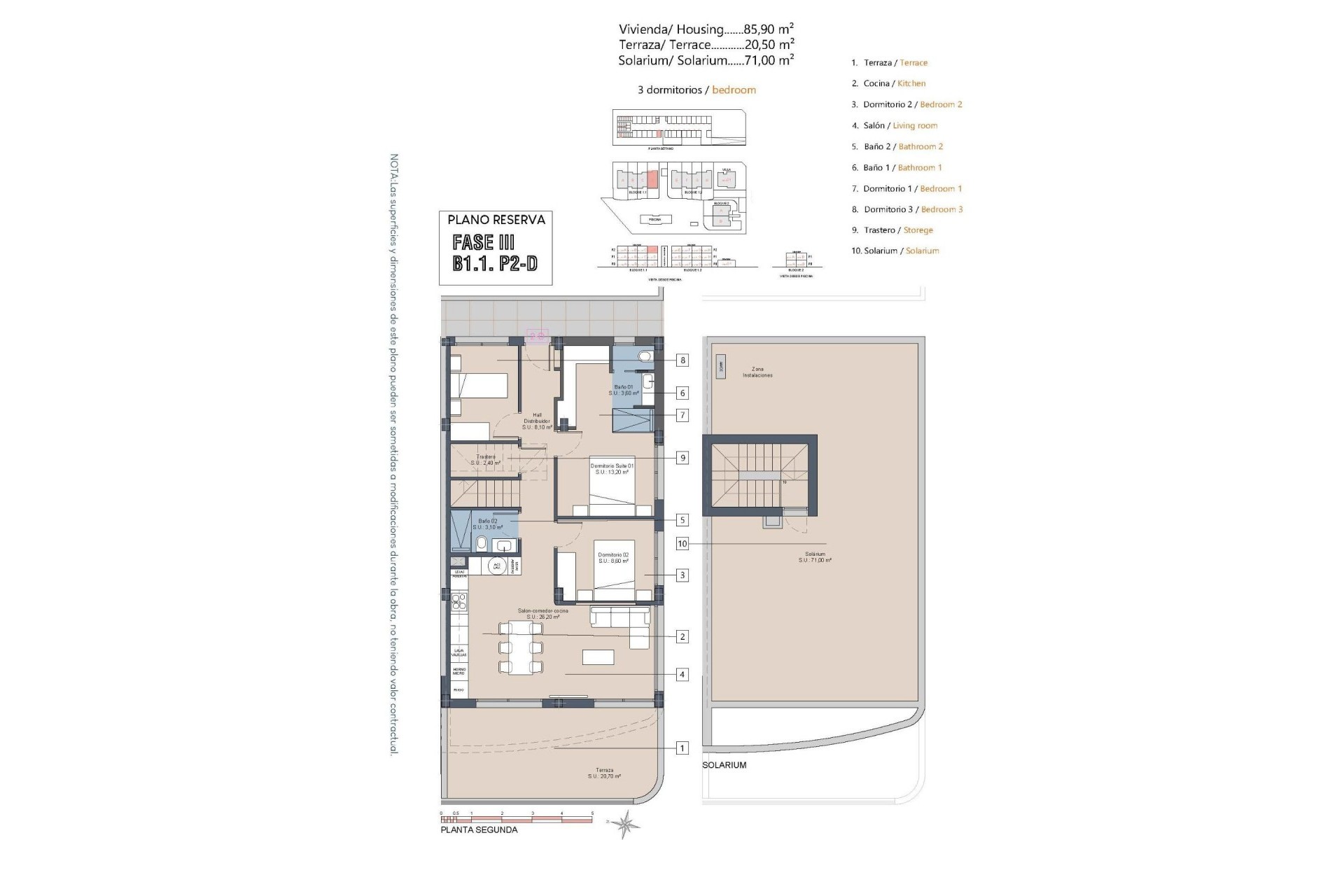 Nybygg - Toppleilighet -
Los Alcazares - La Serena Golf