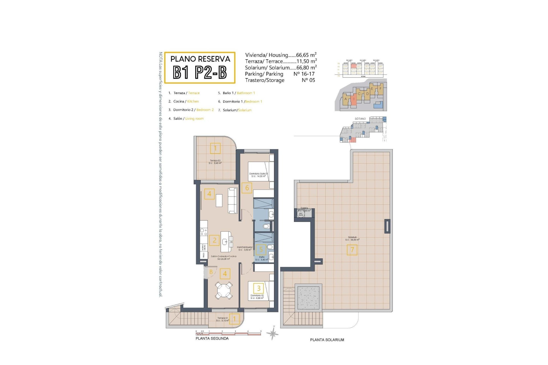 Nybygg - Toppleilighet -
Los Alcazares - Serena Golf