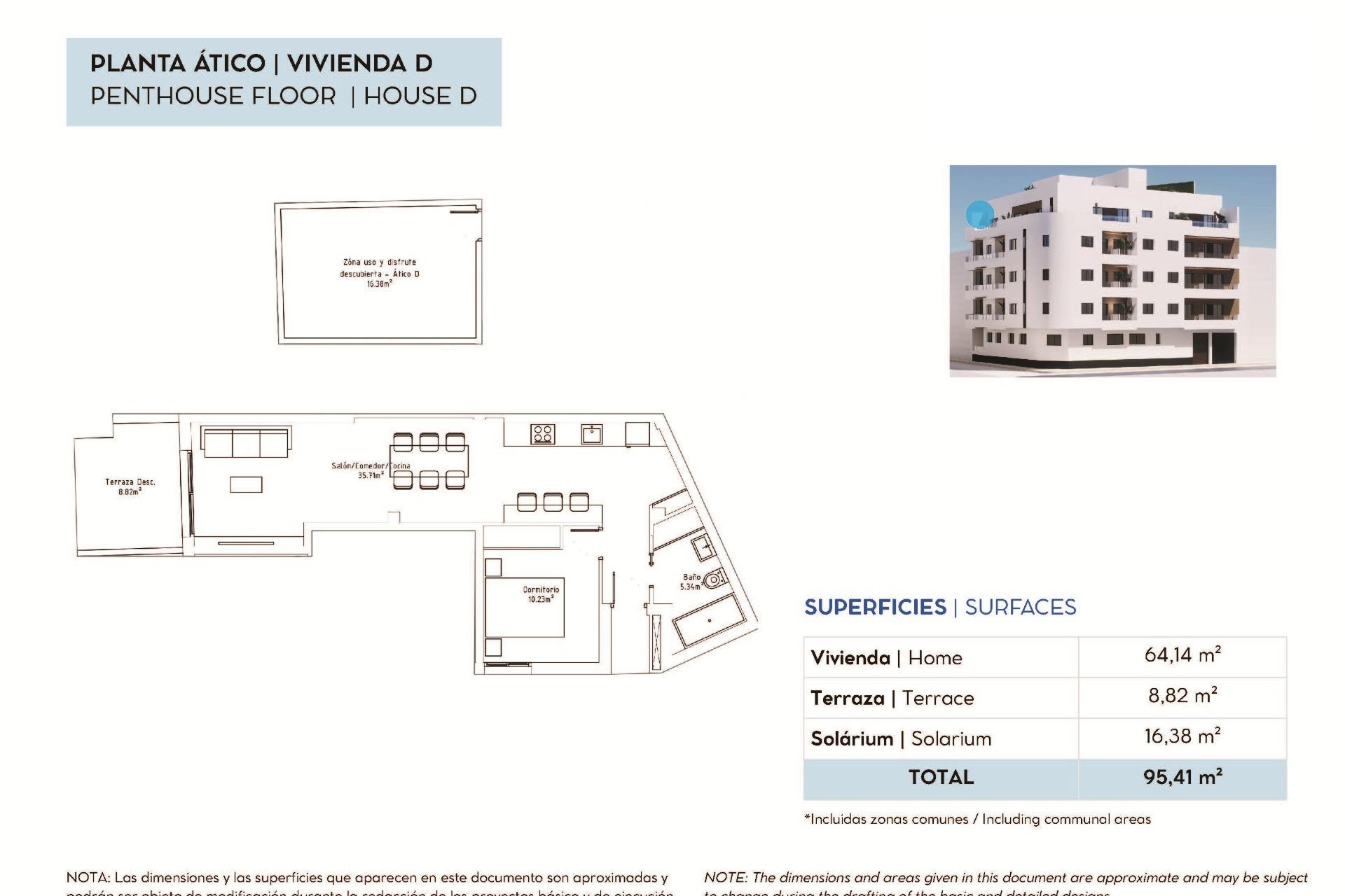 Nybygg - Toppleilighet -
Torrevieja - pueblo