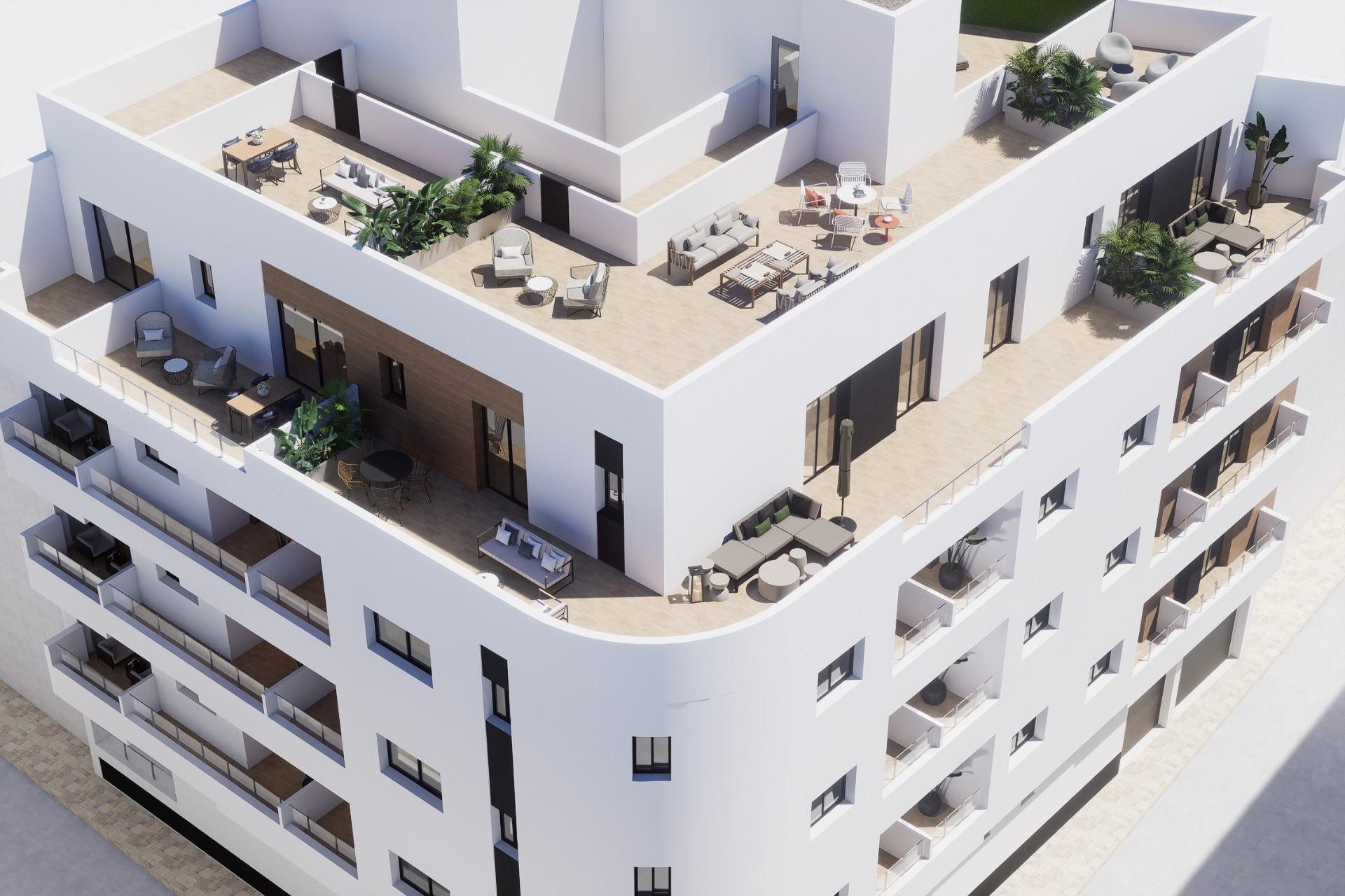 Nybygg - Toppleilighet -
Torrevieja - pueblo