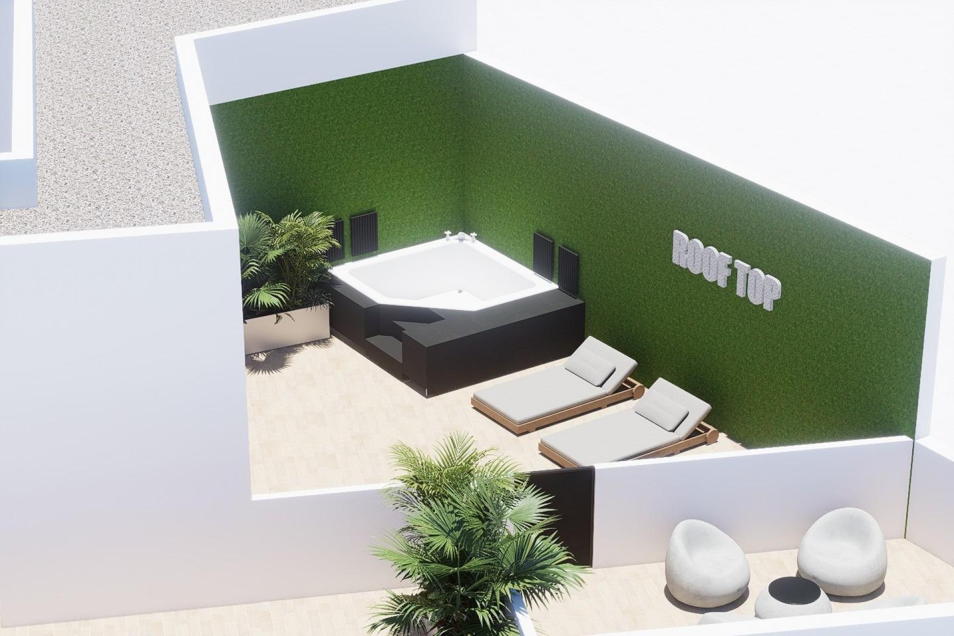 Nybygg - Toppleilighet -
Torrevieja - pueblo