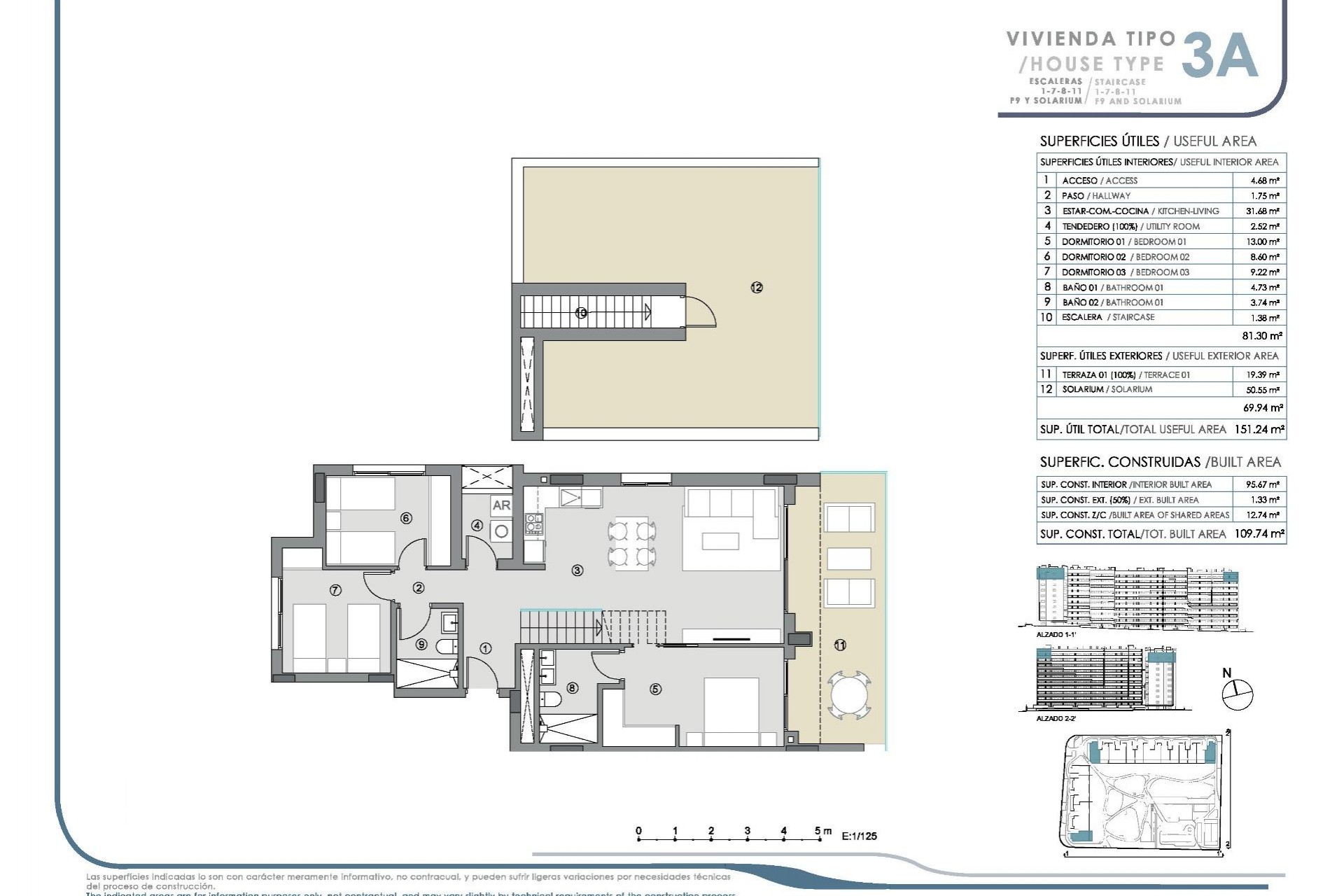 Nybygg - Toppleilighet -
Torrevieja - Punta Prima