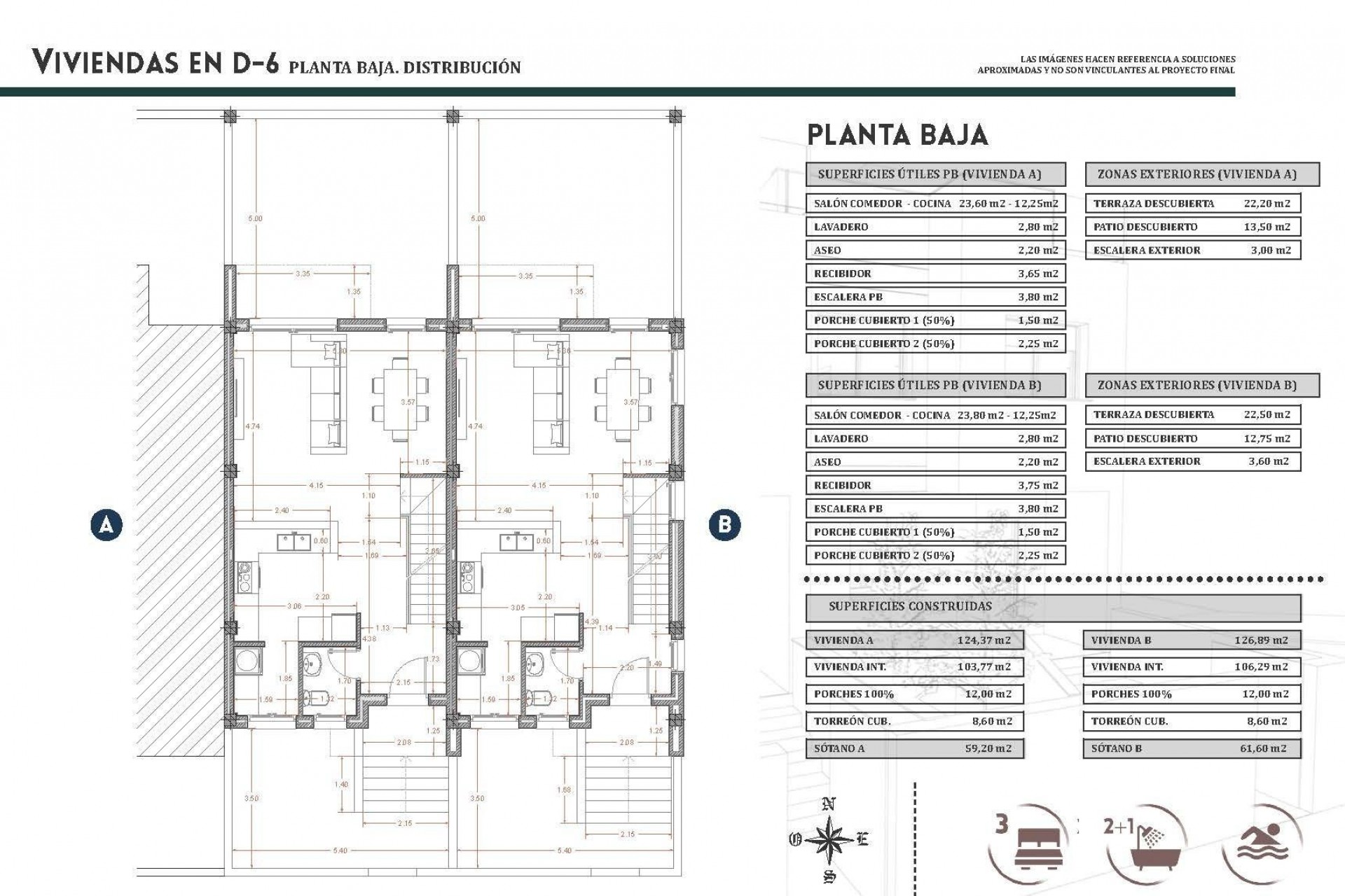 Nybygg - Town House -
Bigastro - pueblo