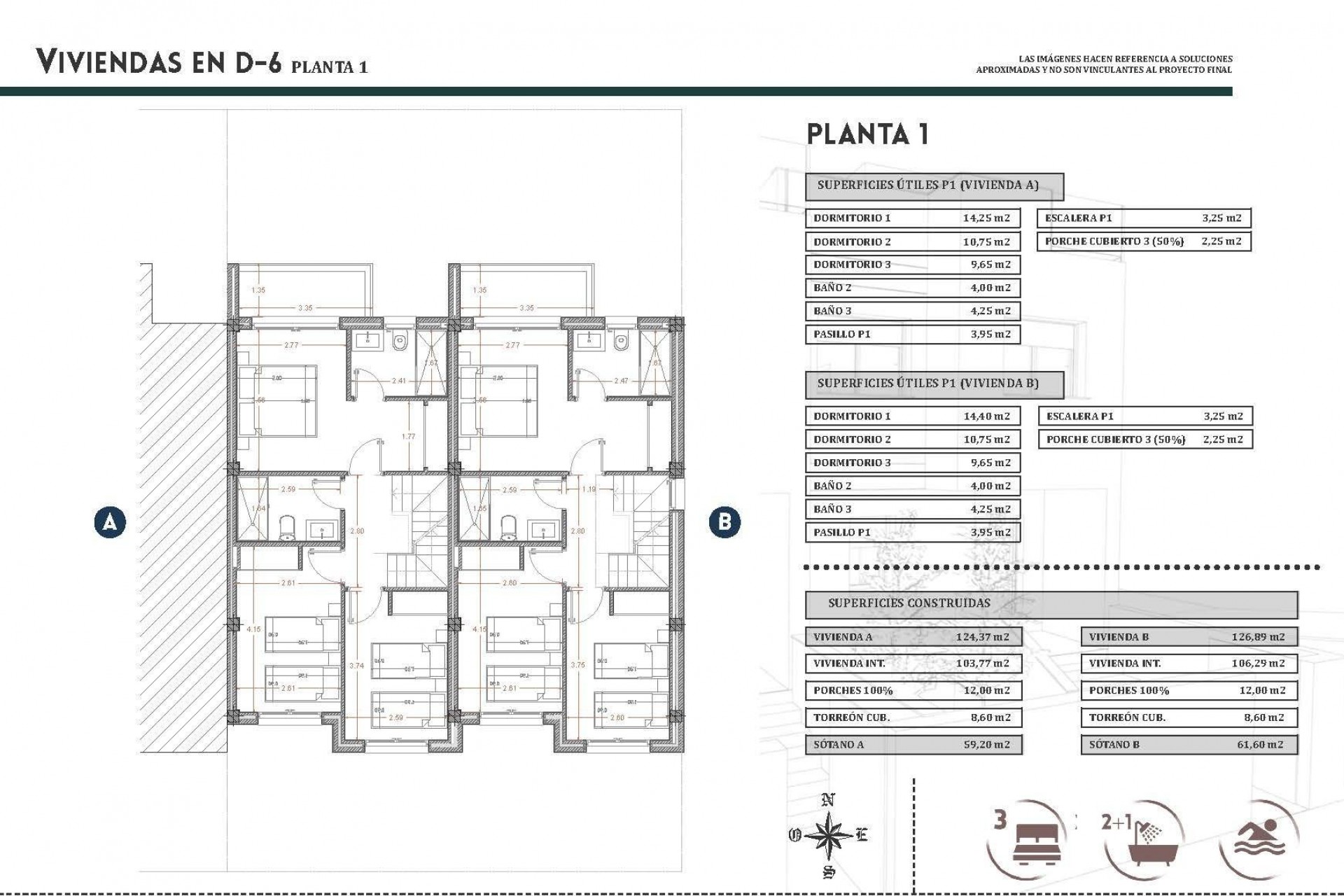 Nybygg - Town House -
Bigastro - pueblo