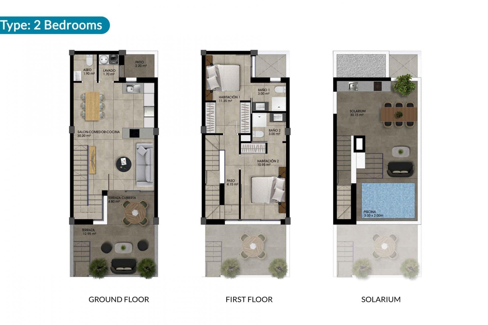 Nybygg - Town House -
Dolores - Sector 2