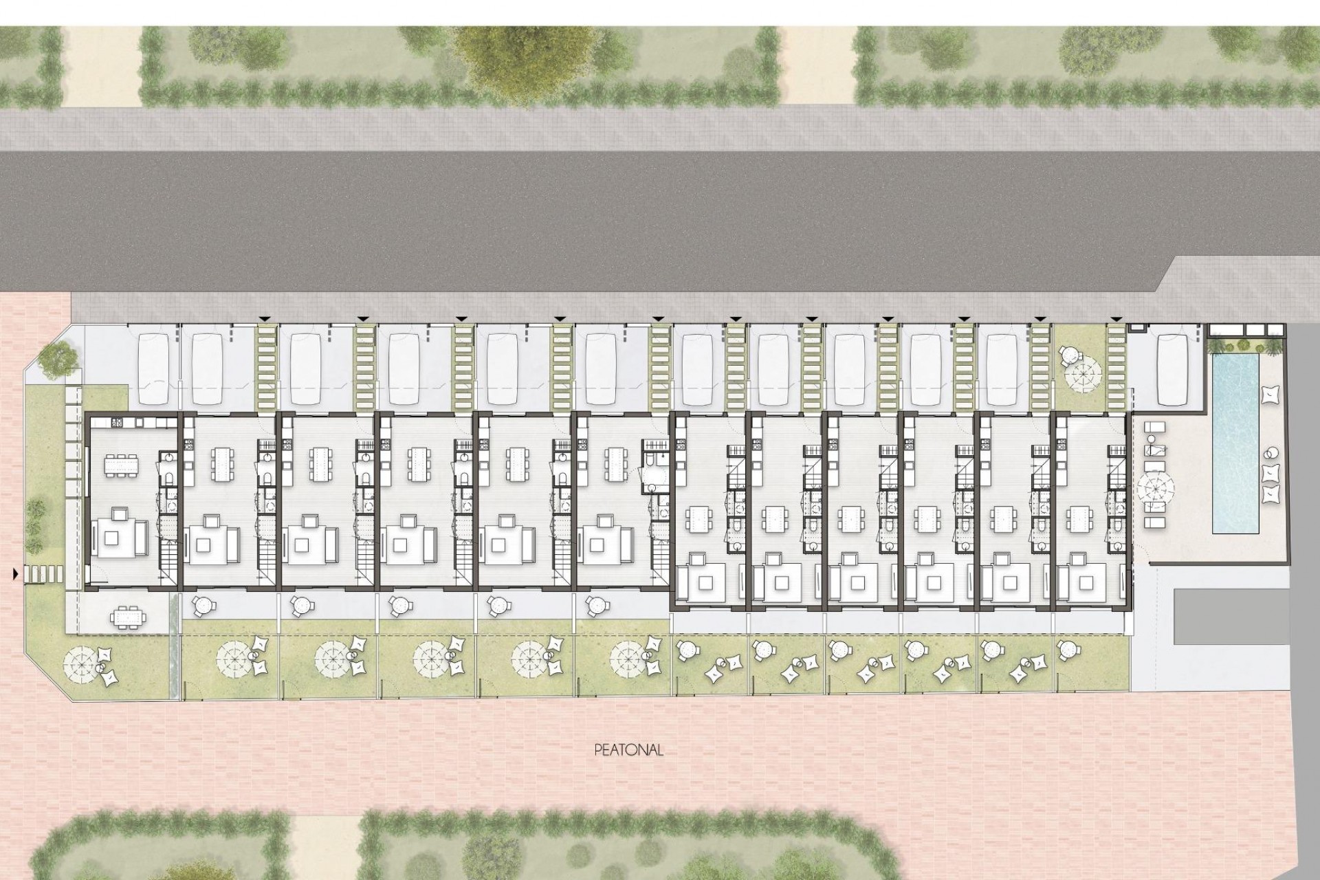 Nybygg - Town House -
Pilar de la Horadada - pueblo