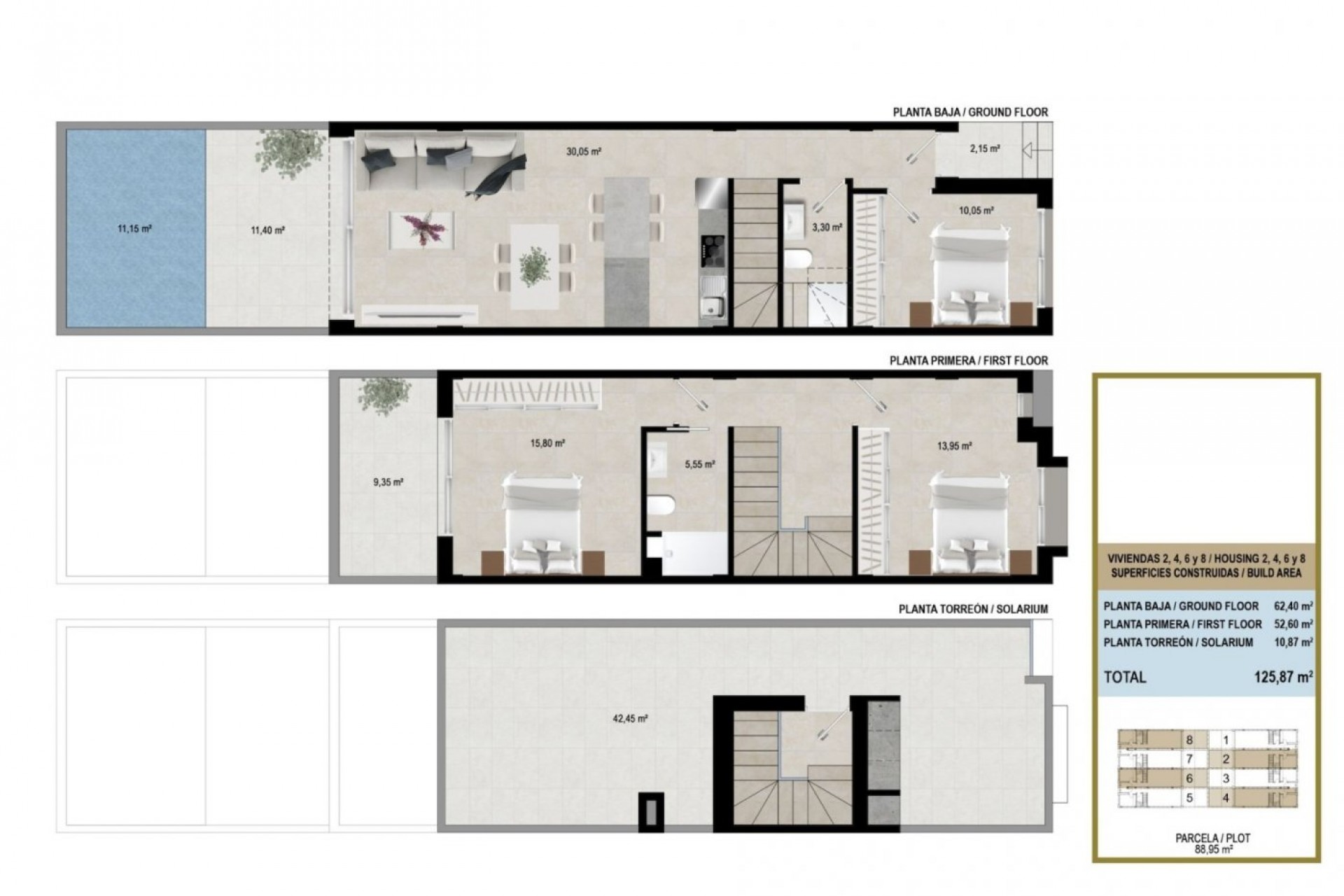 Nybygg - Town House -
San Javier - pueblo