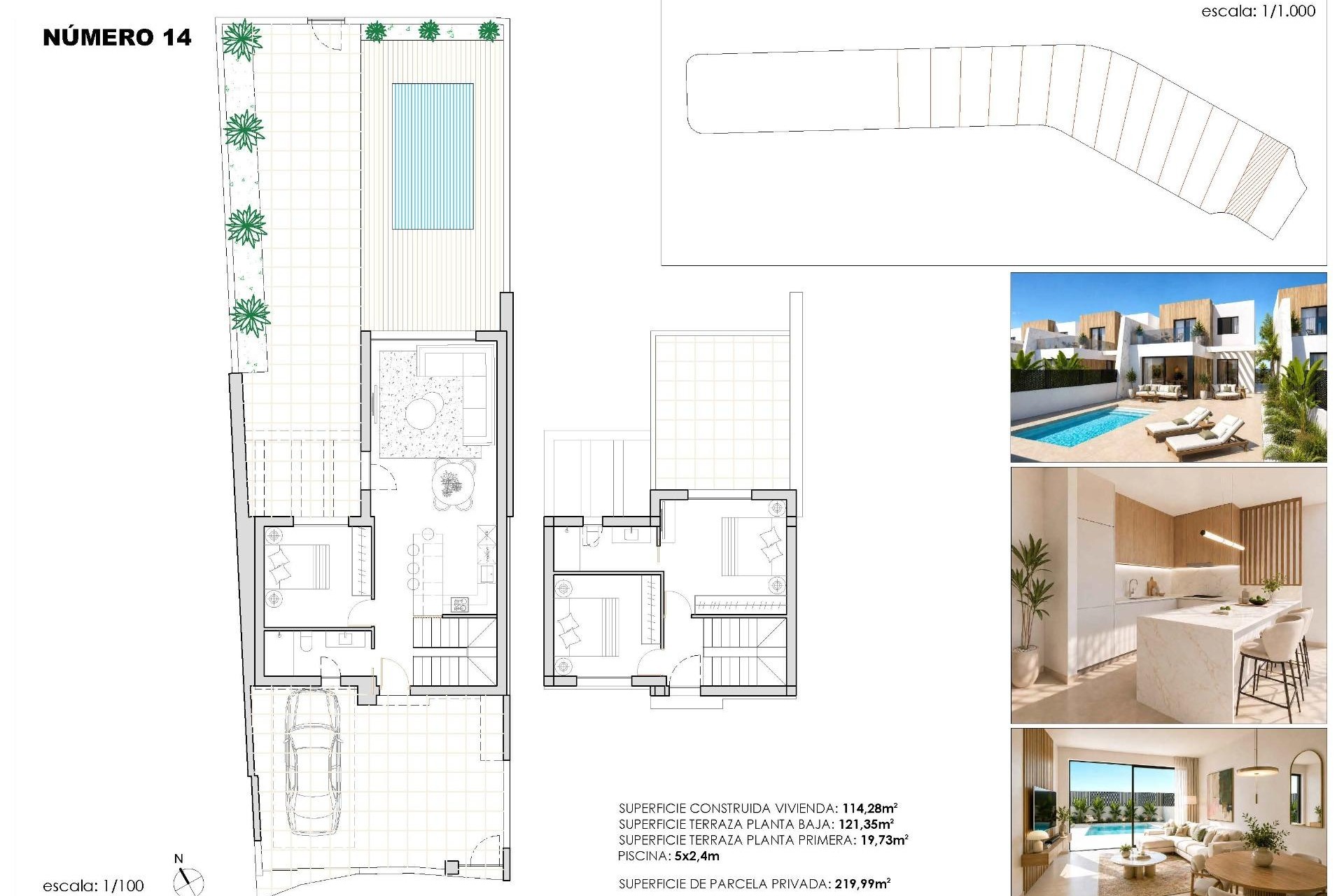 Nybygg - Town House -
Torre Pacheco - Santa Rosalia Lake And Life Resort