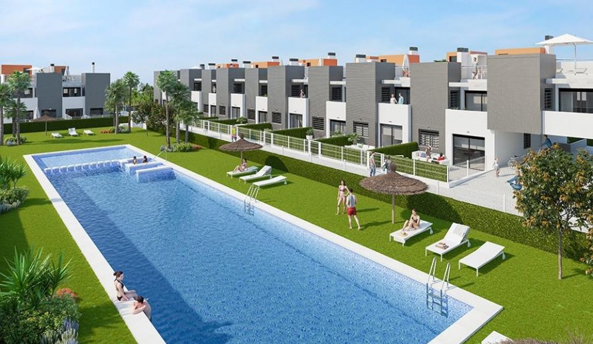 Nybygg - Town House -
Torrevieja - aguas nuevas