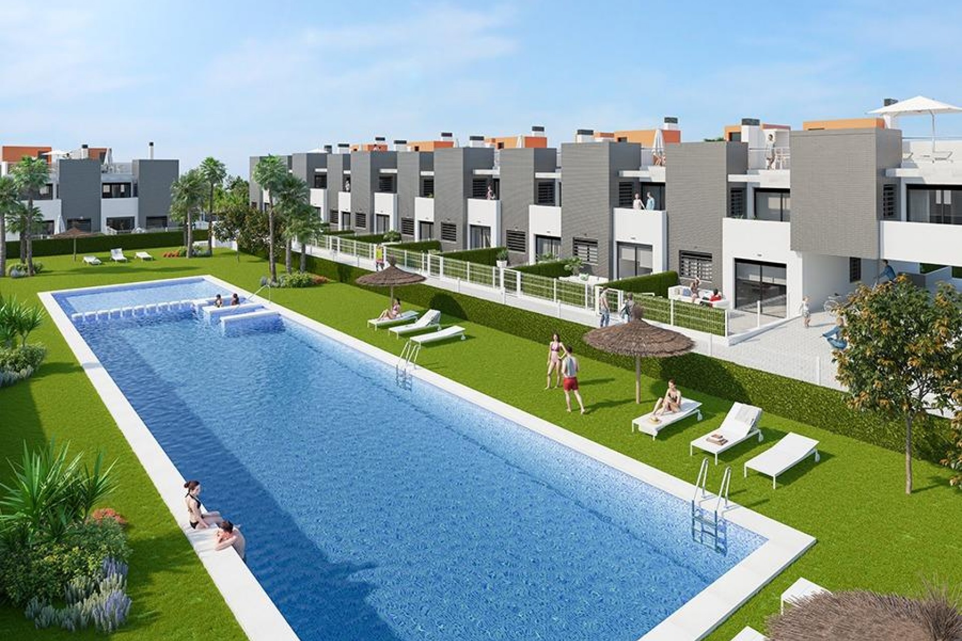 Nybygg - Town House -
Torrevieja - aguas nuevas