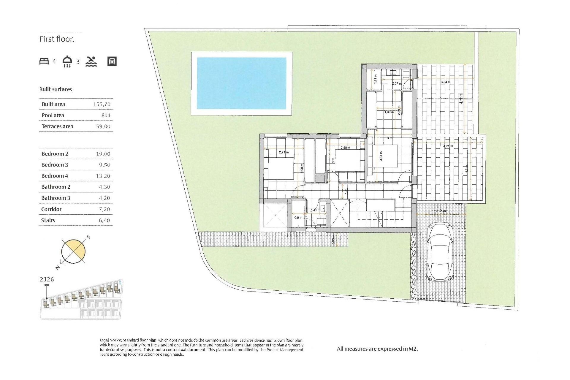 Nybygg - Villa -
Algorfa - La Finca Golf