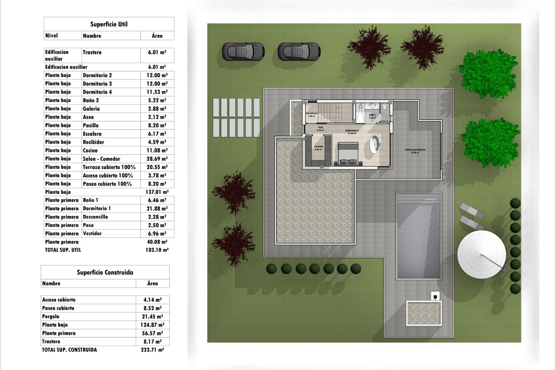 Nybygg - Villa -
Aspe - Poligono 19