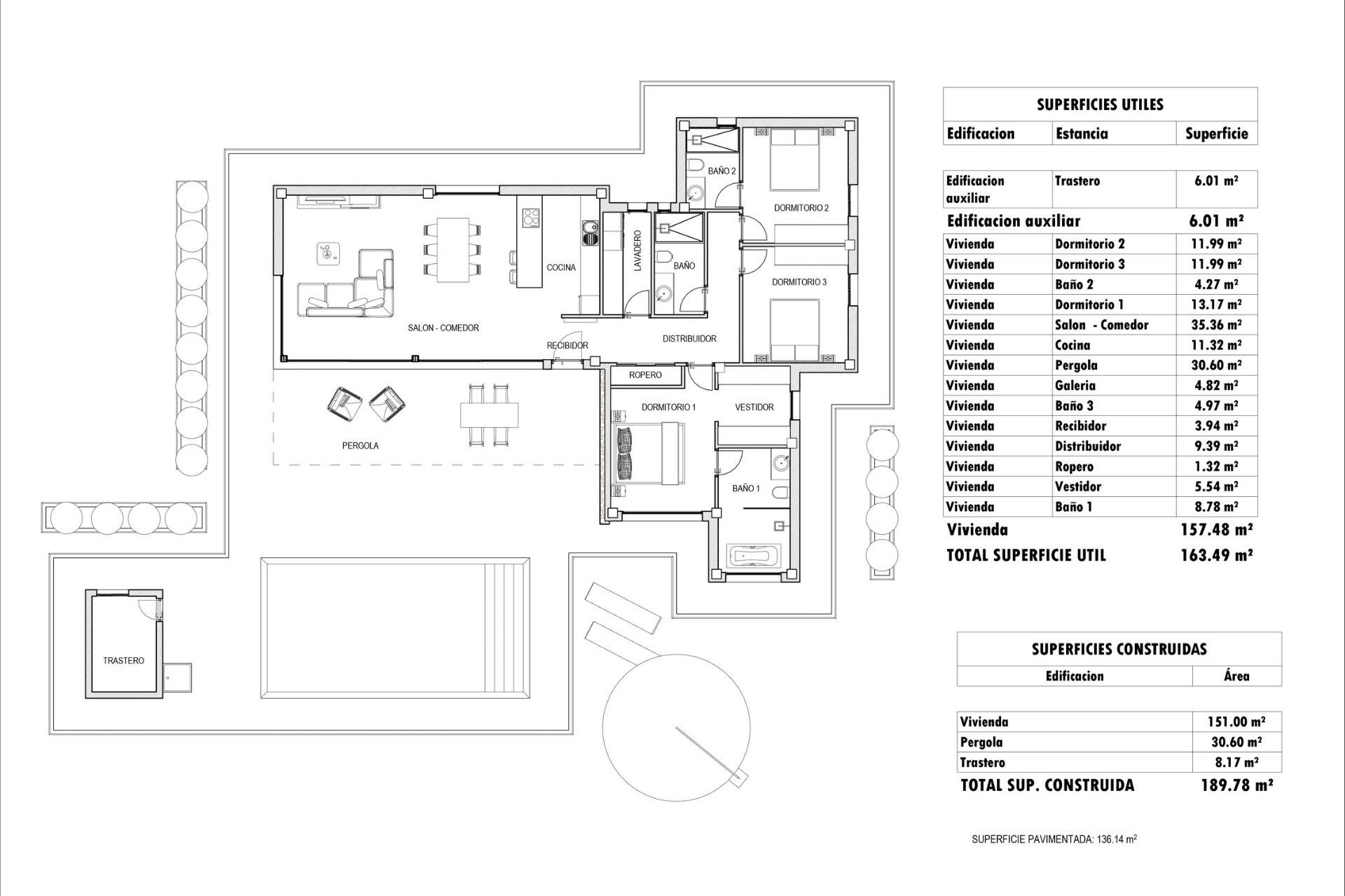 Nybygg - Villa -
Aspe - Poligono 19