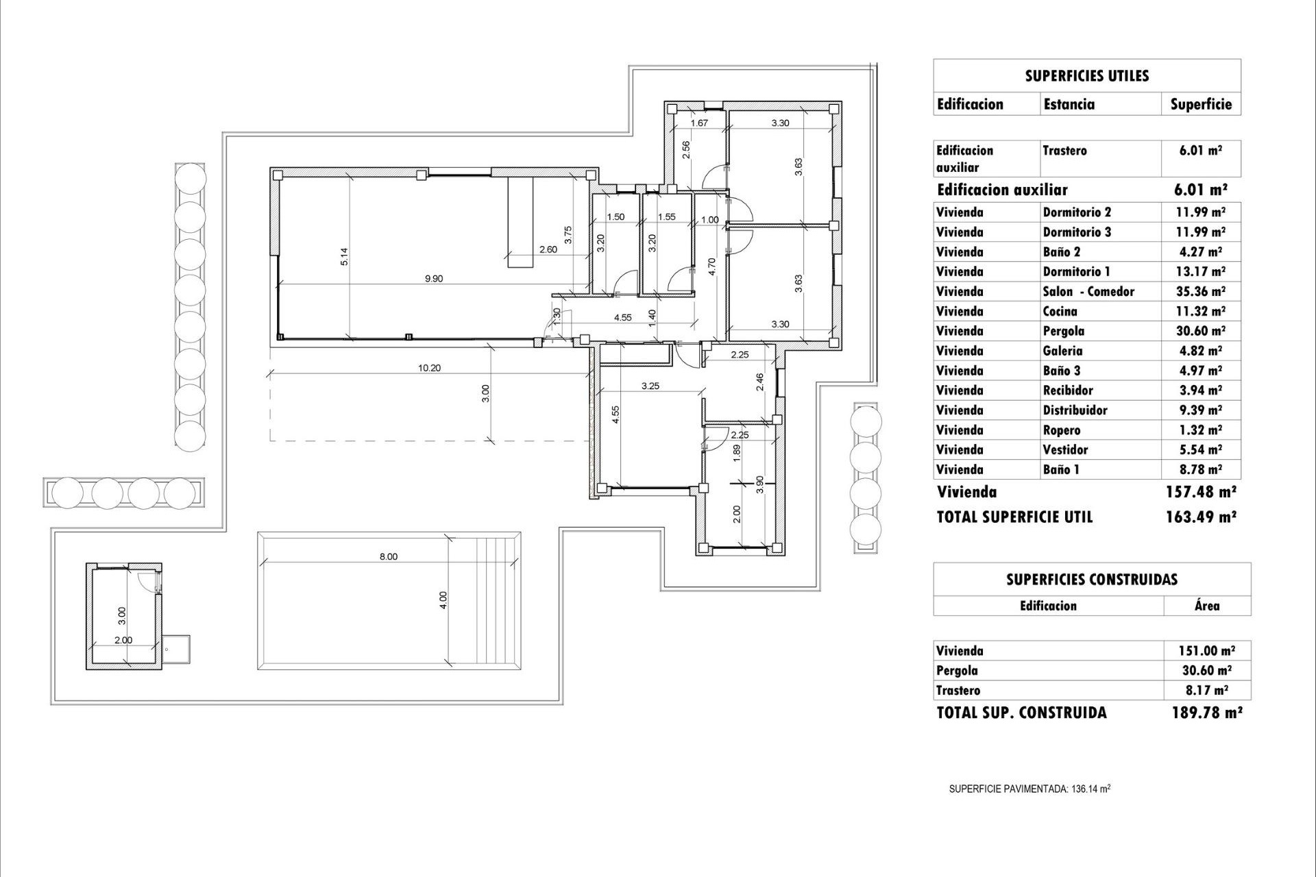 Nybygg - Villa -
Aspe - Poligono 19