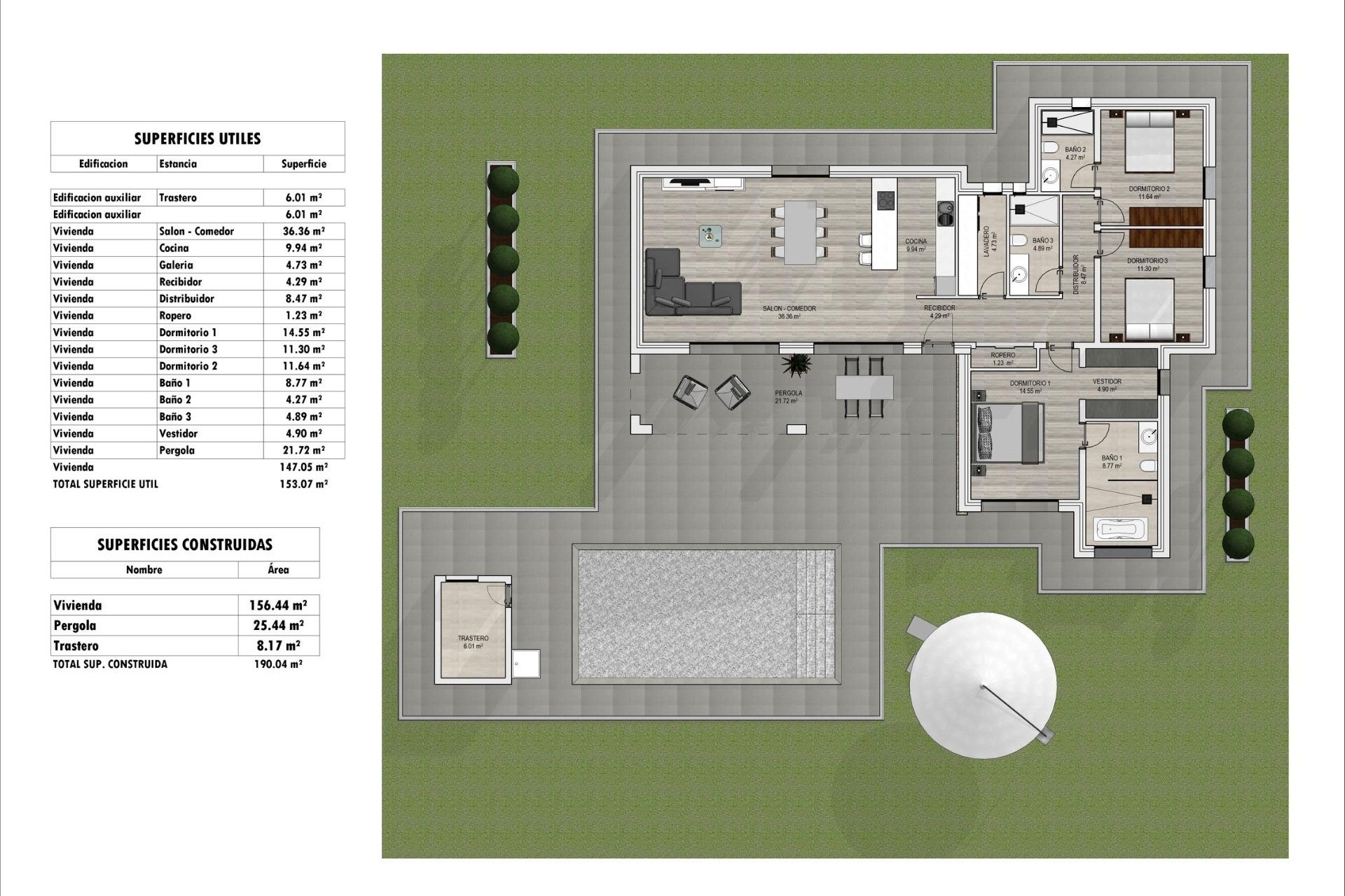 Nybygg - Villa -
Aspe - Poligono 19