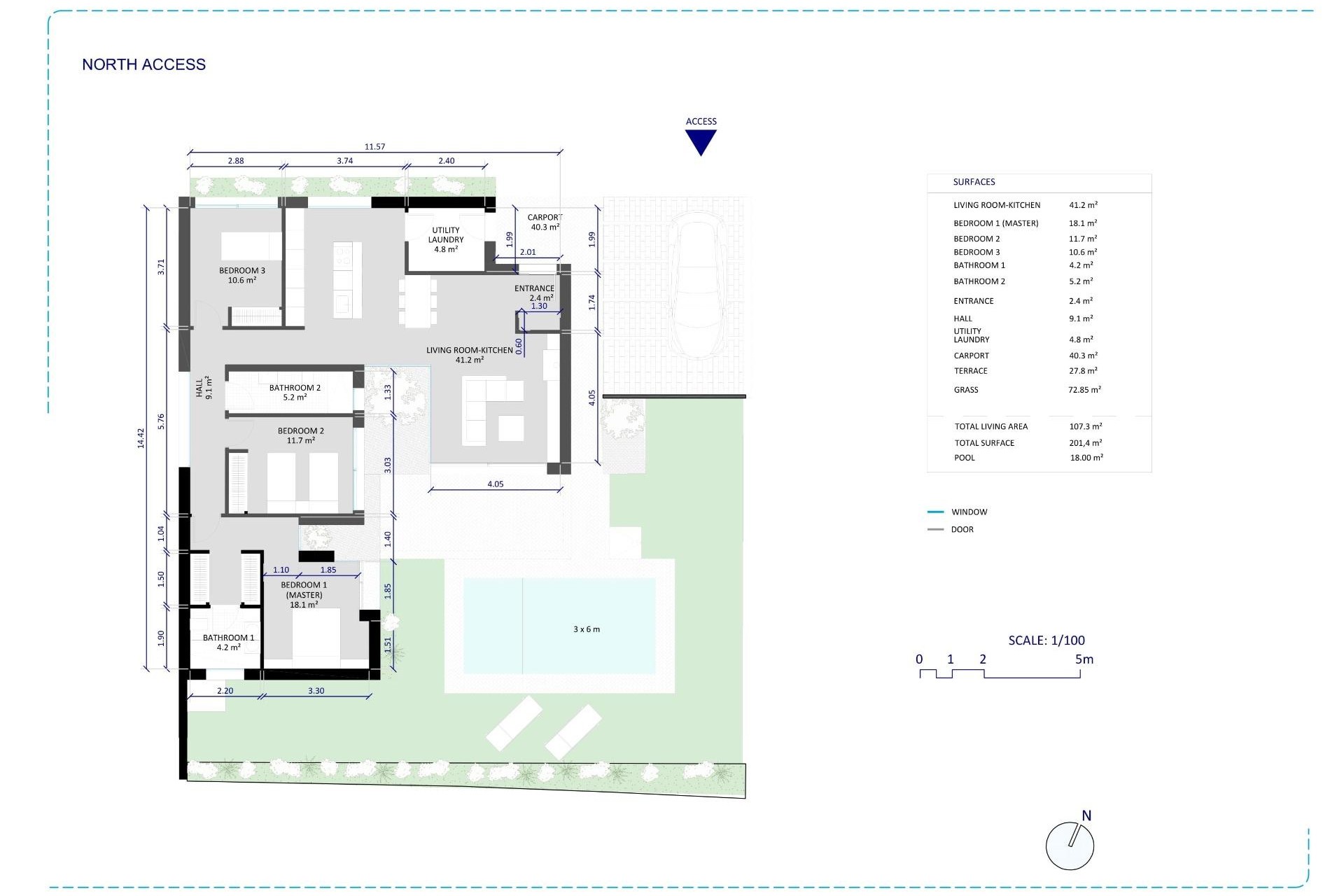 Nybygg - Villa -
Banos y Mendigo - Altaona Golf