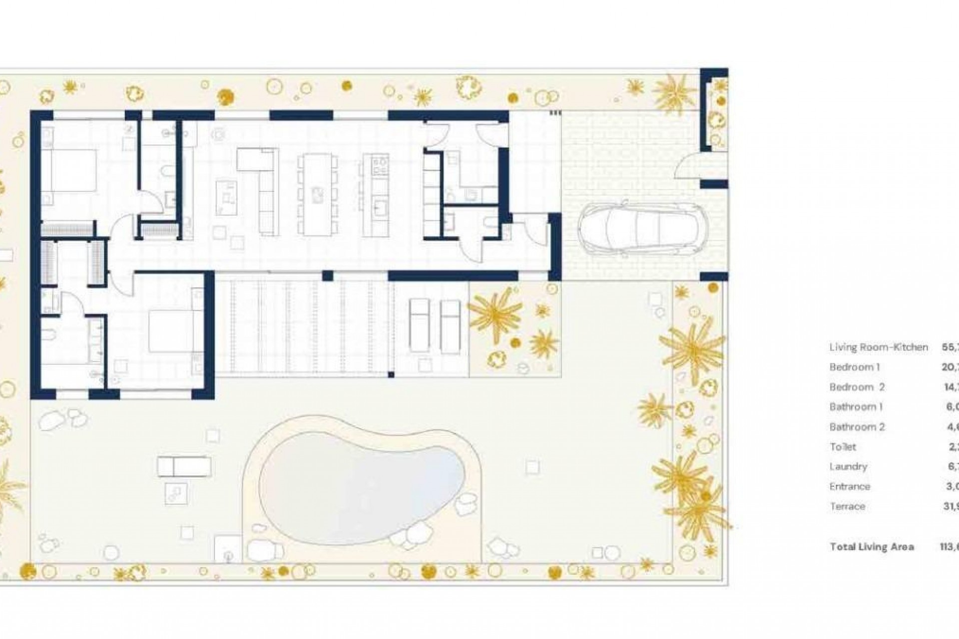 Nybygg - Villa -
Banos y Mendigo - Altaona Golf
