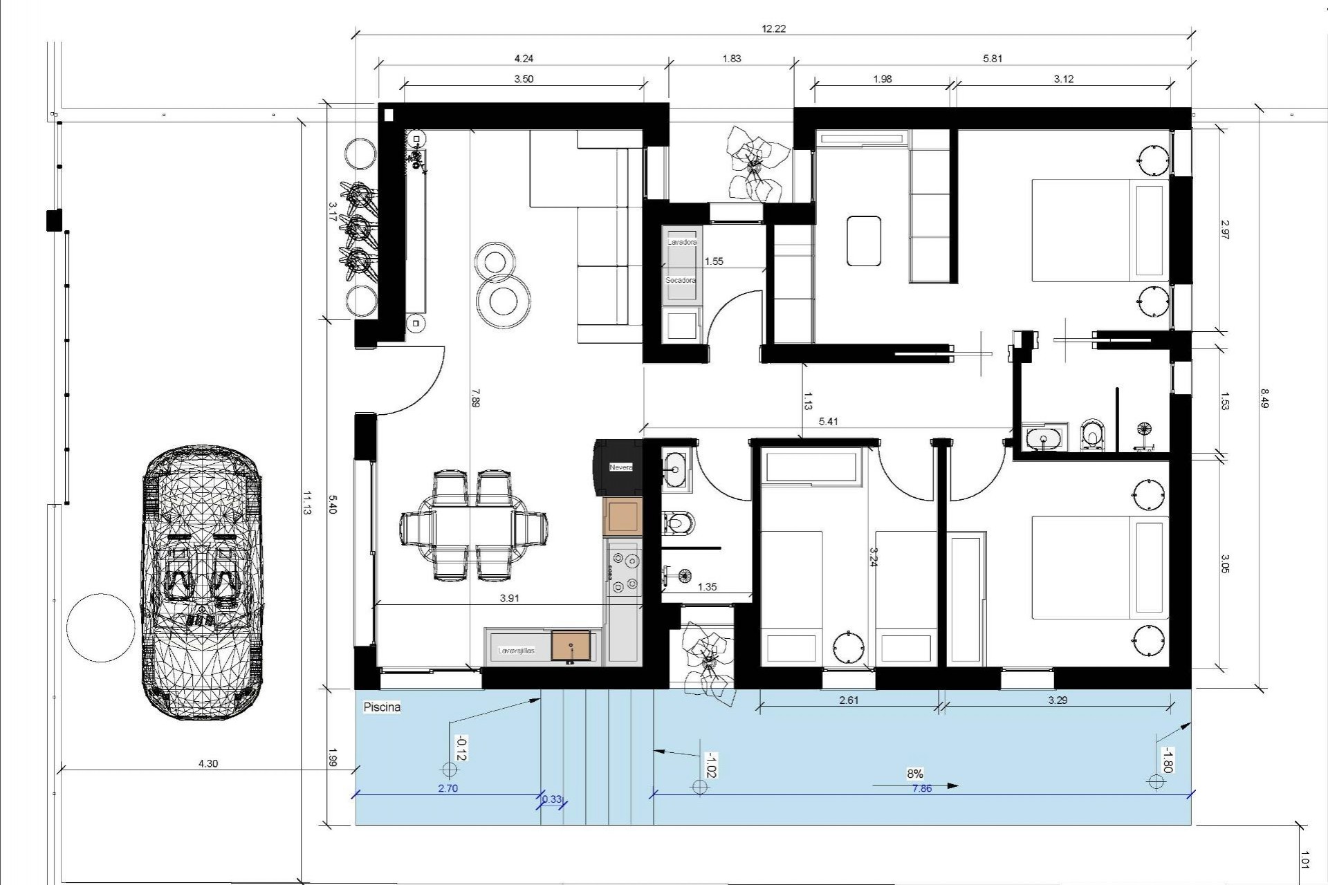 Nybygg - Villa -
Benijofar - Urb. Monteazul