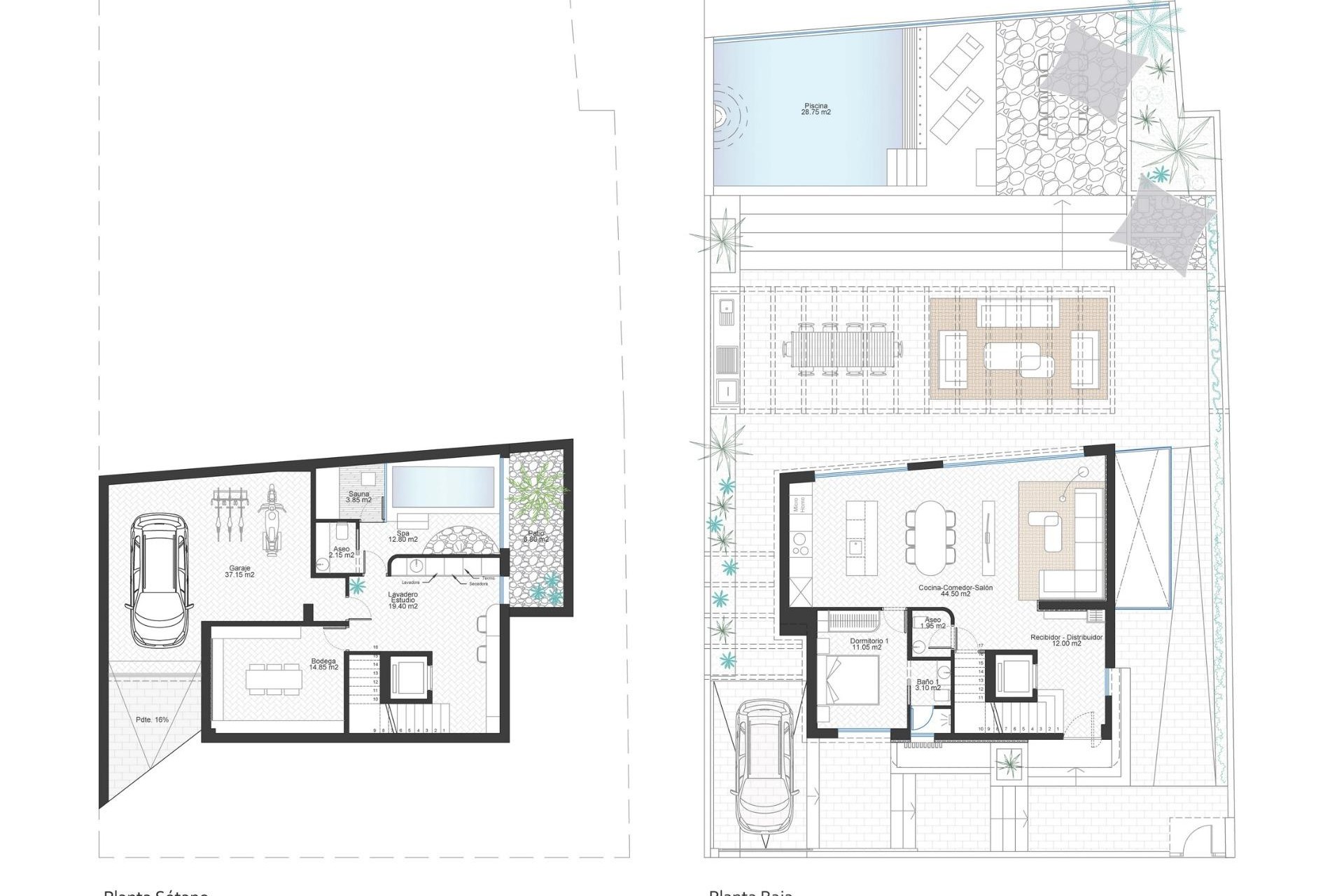 Nybygg - Villa -
Cabo de Palos - Cala Flores