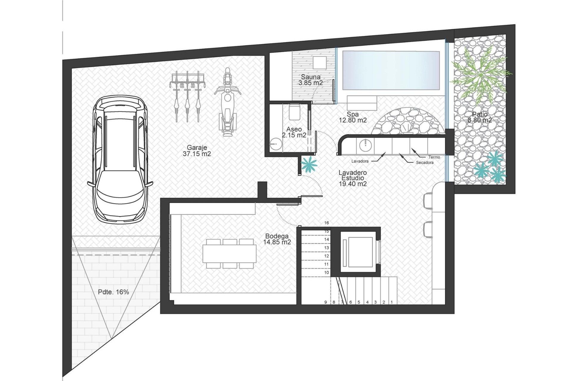 Nybygg - Villa -
Cabo de Palos - Cala Flores