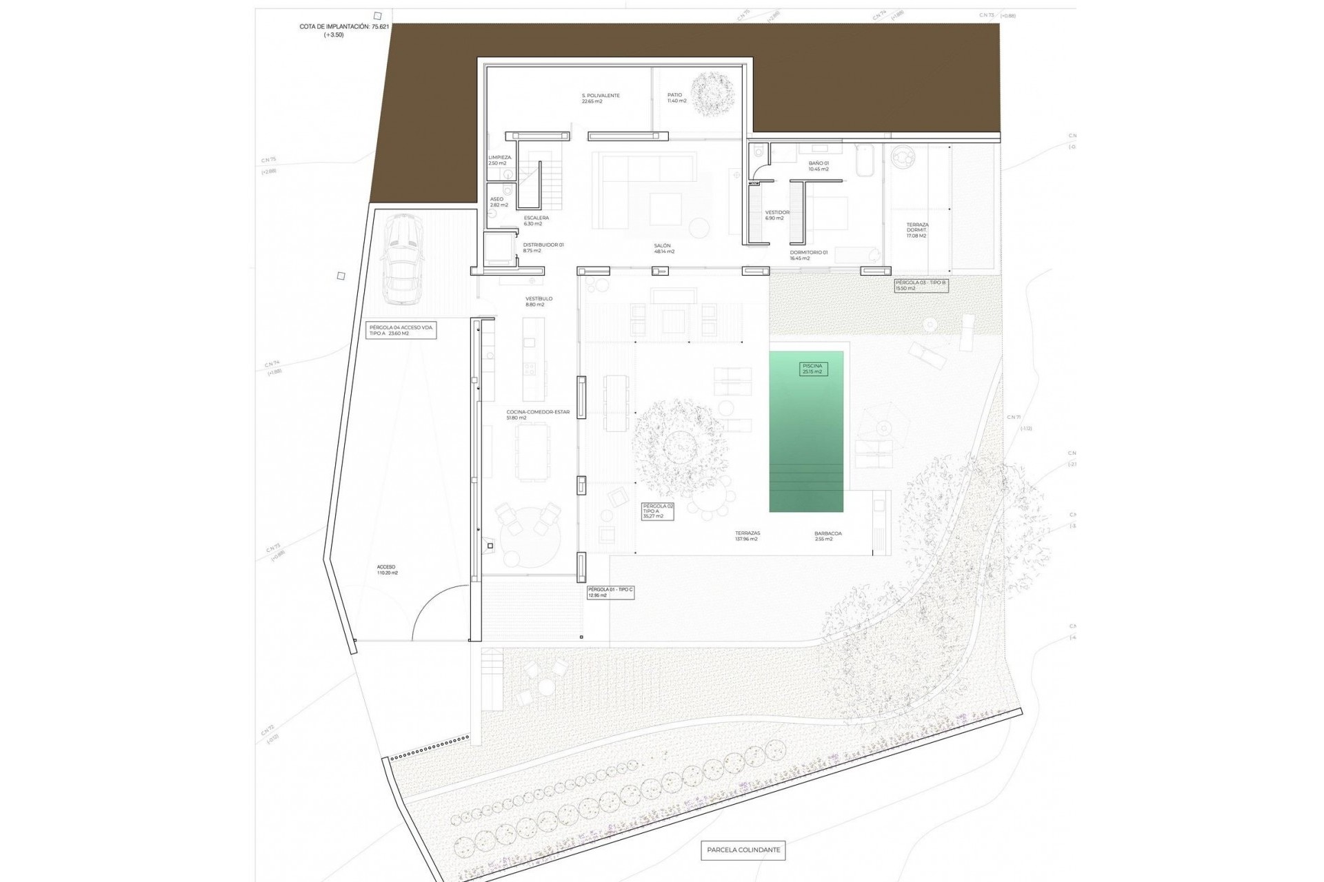 Nybygg - Villa -
Calpe - Partida Garduix