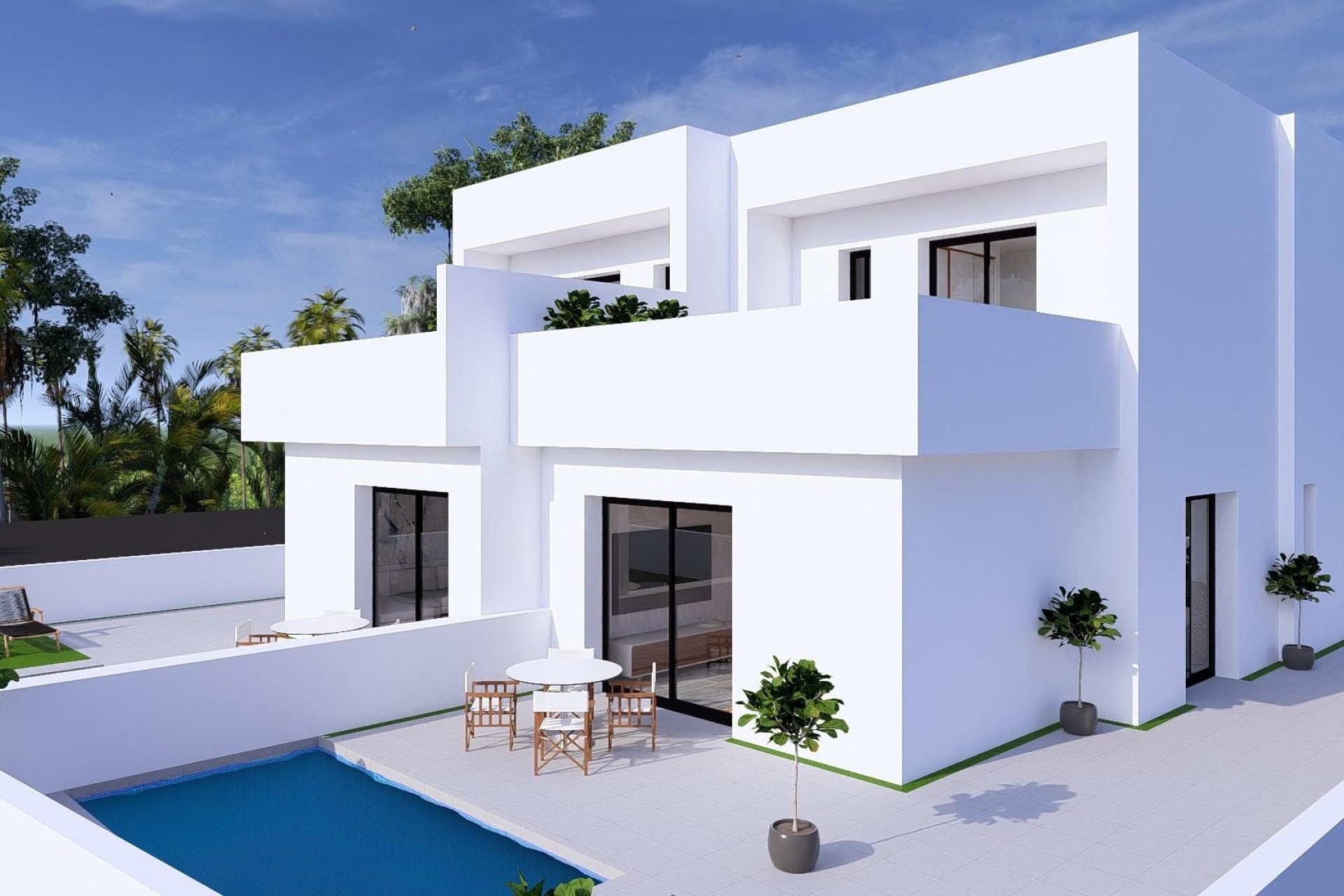 Nybygg - Villa -
Daya Nueva - Pueblo