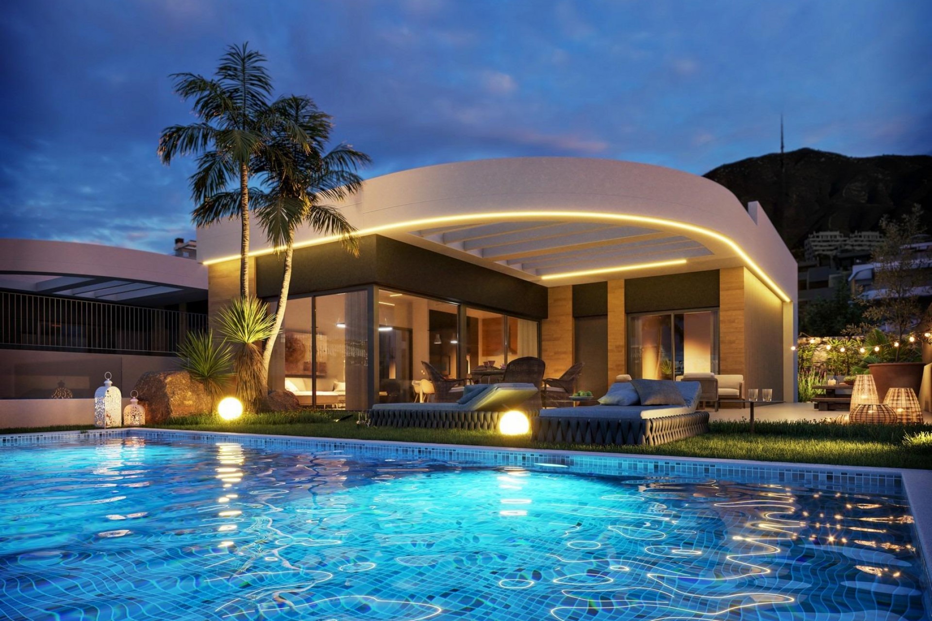 Nybygg - Villa -
Finestrat - Campana Garden