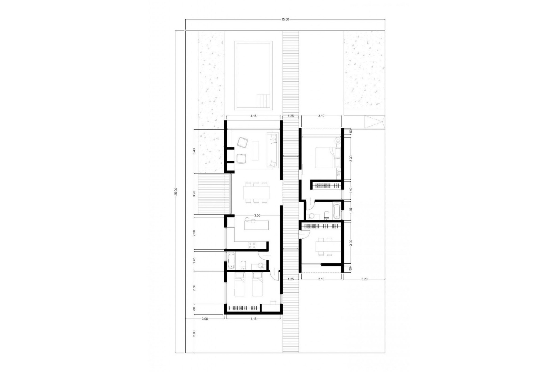 Nybygg - Villa -
Fortuna - Urb. Kalendas