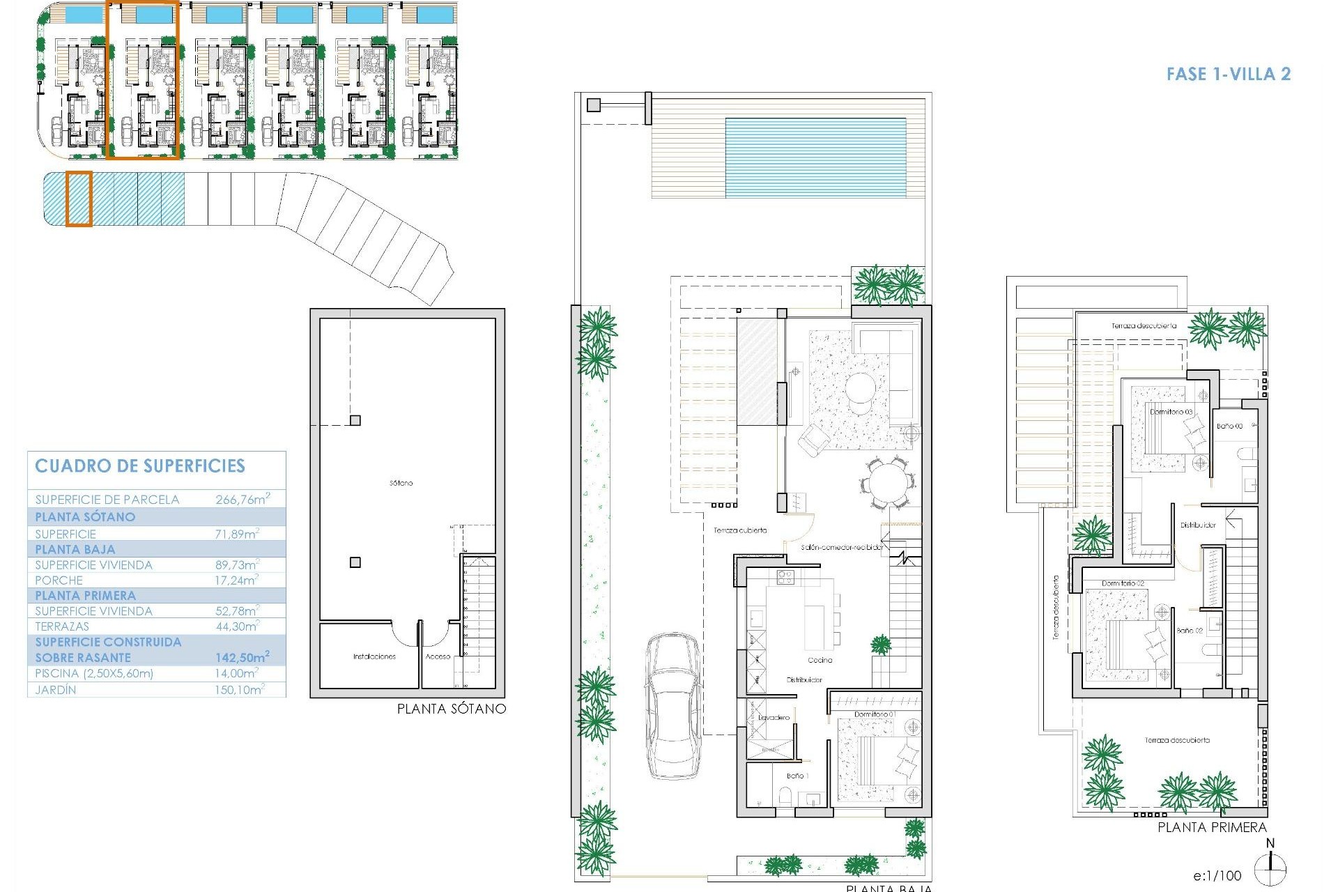 Nybygg - Villa -
Los Alcazares - Santa Rosalia Lake and Life Resort