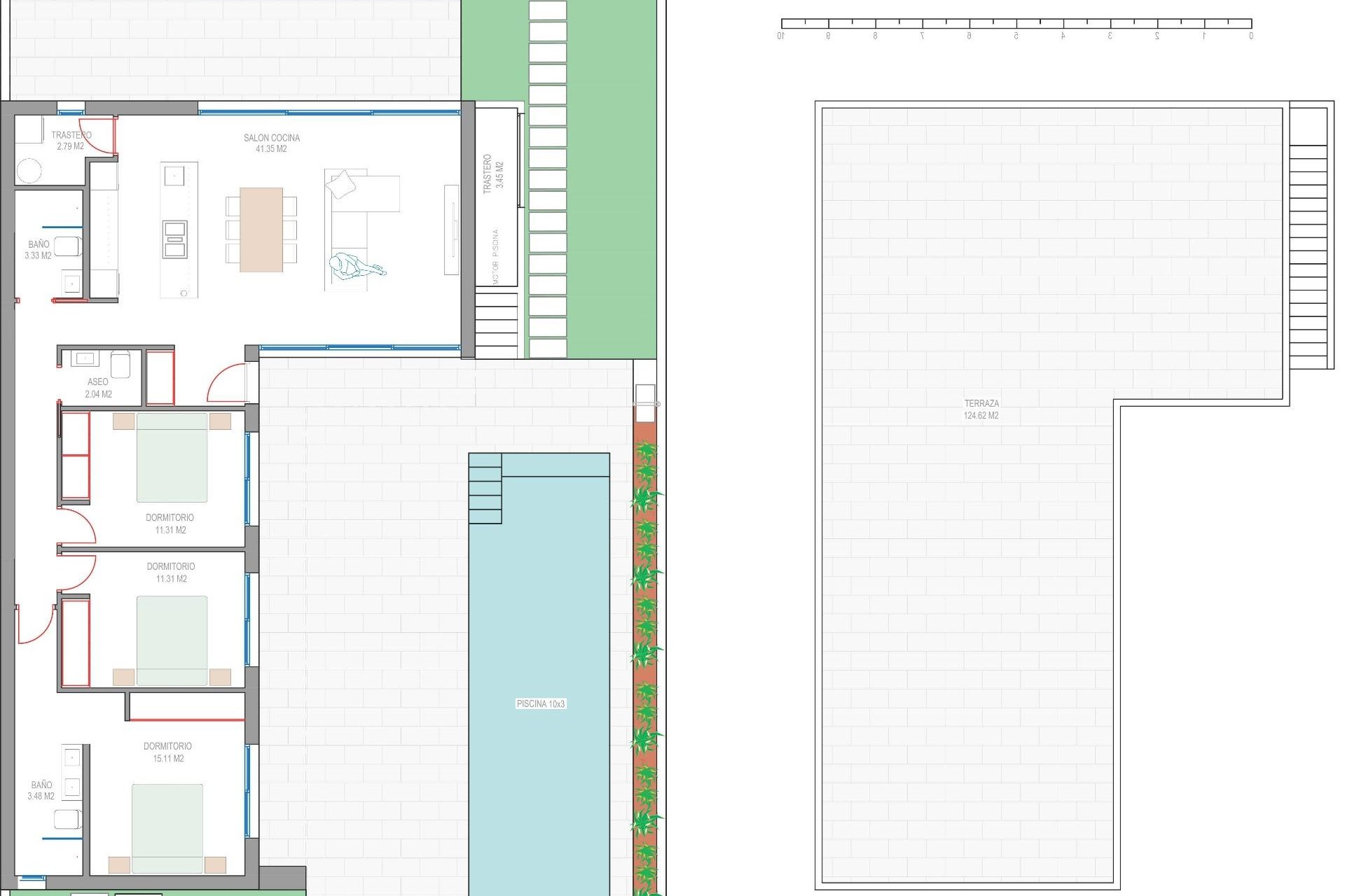 Nybygg - Villa -
Los Alcazares - Serena Golf