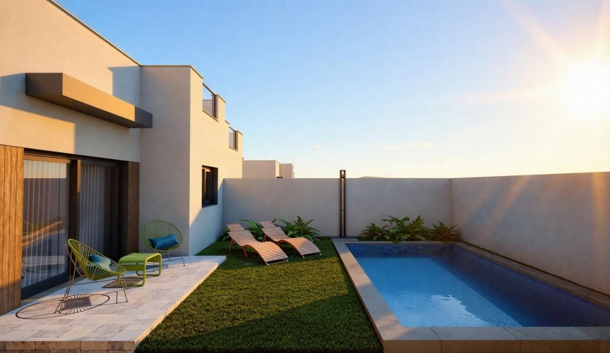 Nybygg - Villa -
Mazarron - Country Club