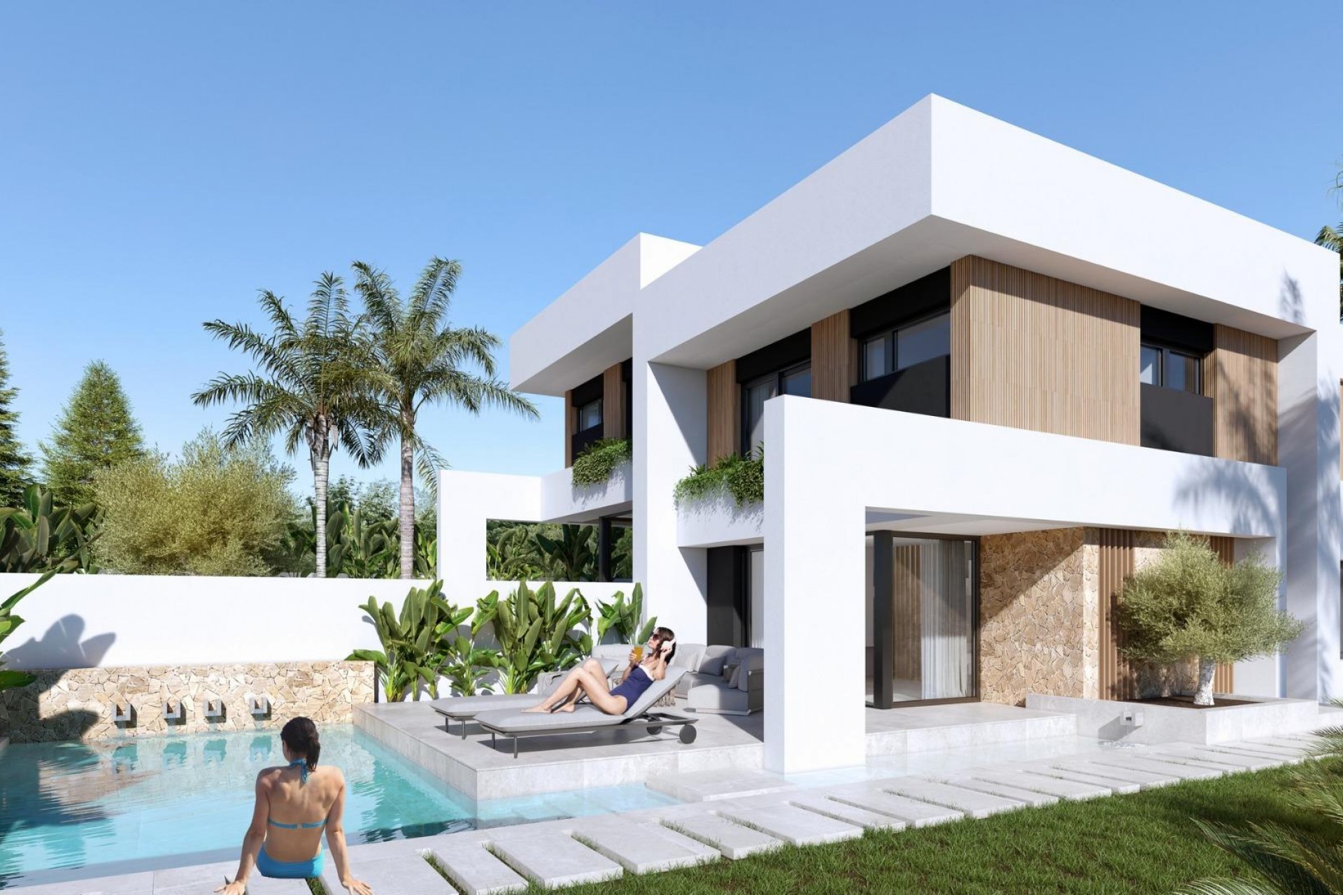 Nybygg - Villa -
Orihuela Costa - Las Filipinas