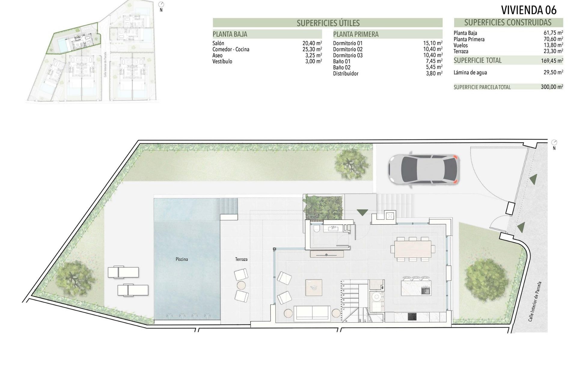 Nybygg - Villa -
Orihuela Costa - Las Filipinas