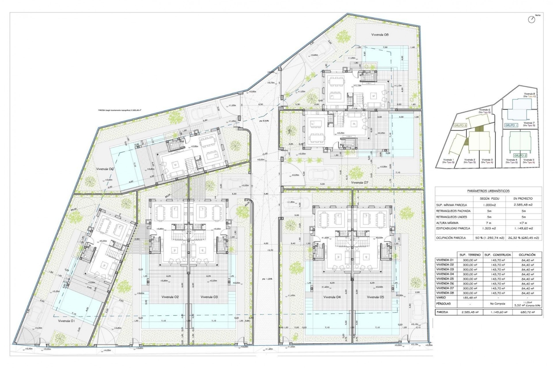Nybygg - Villa -
Orihuela Costa - Las Filipinas