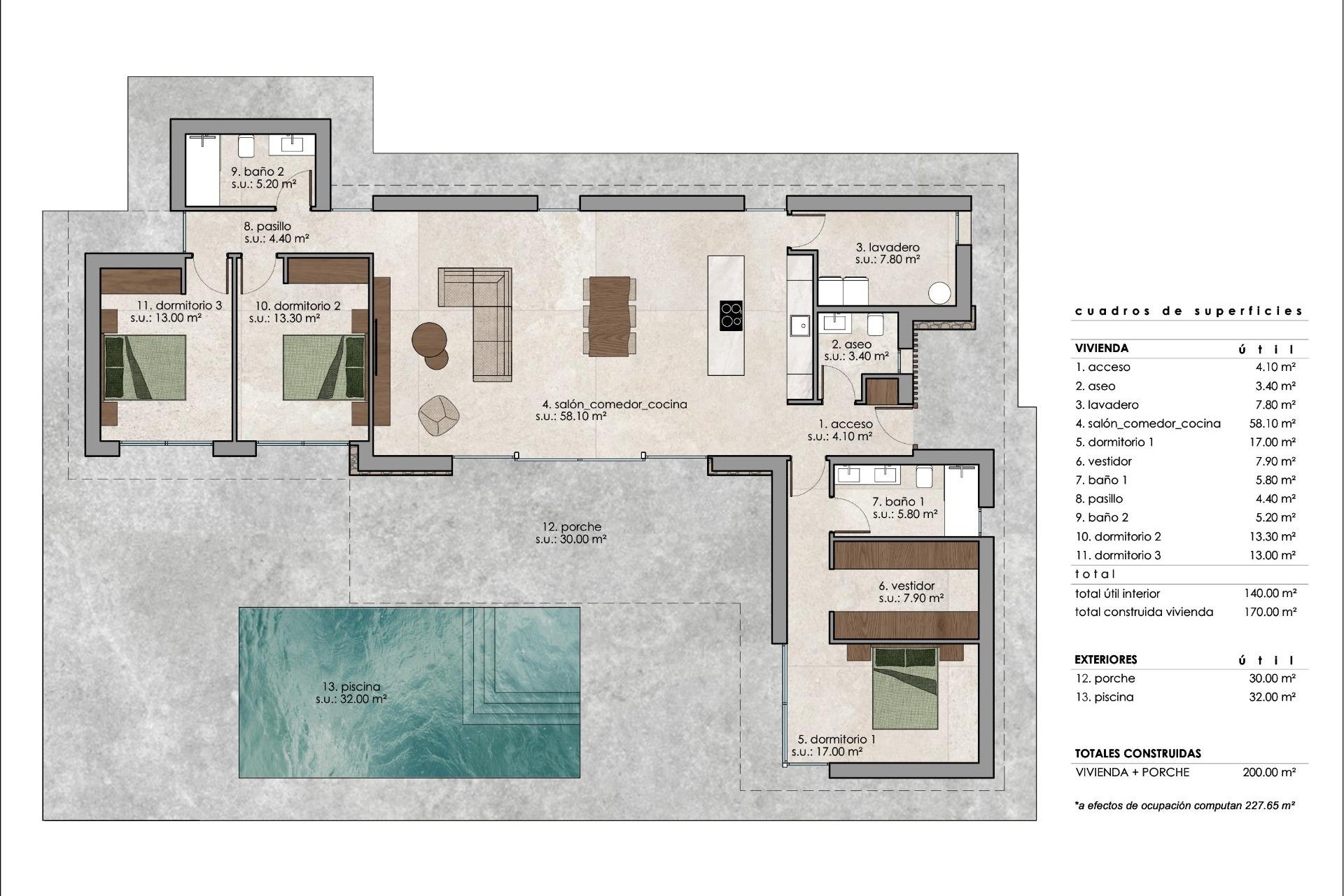 Nybygg - Villa -
Pinoso - Lel